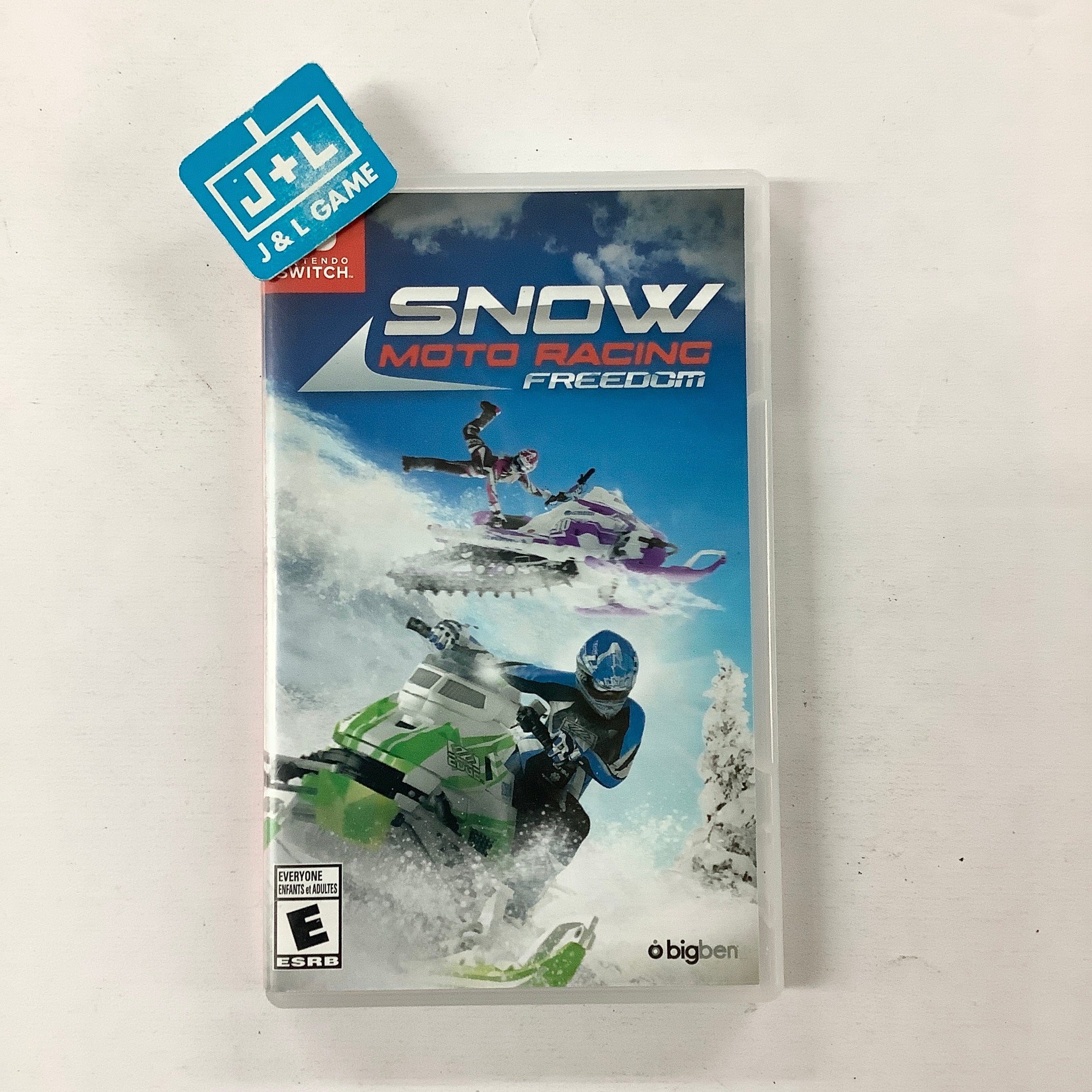 Snow Moto Racing Freedom - (NSW) Nintendo Switch [Pre-Owned] Video Games Bigben Interactive   