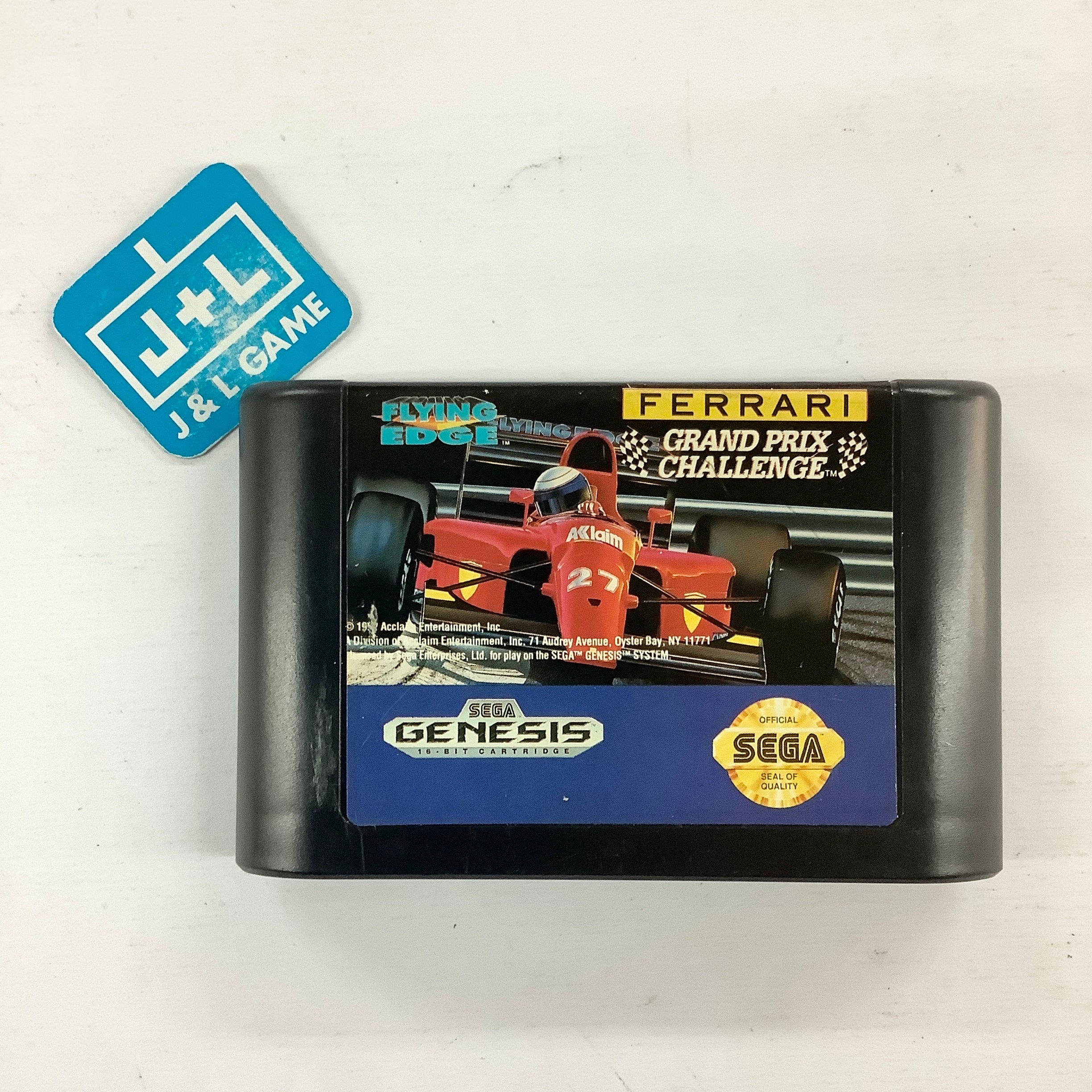 Ferrari Grand Prix Challenge - (SG) SEGA Genesis [Pre-Owned] Video Games Flying Edge   