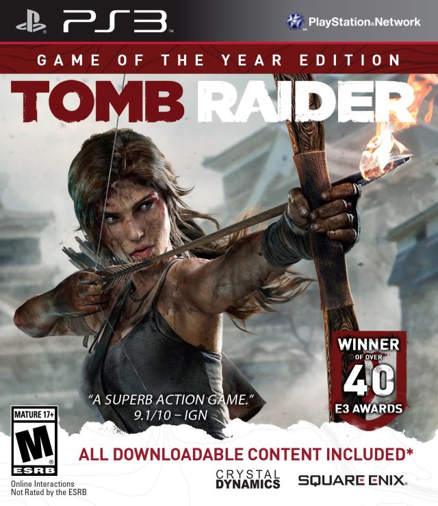 Tomb Raider (Game of the Year Edition) - (PS3) PlayStation 3 [Pre-Owned] Video Games Square Enix   