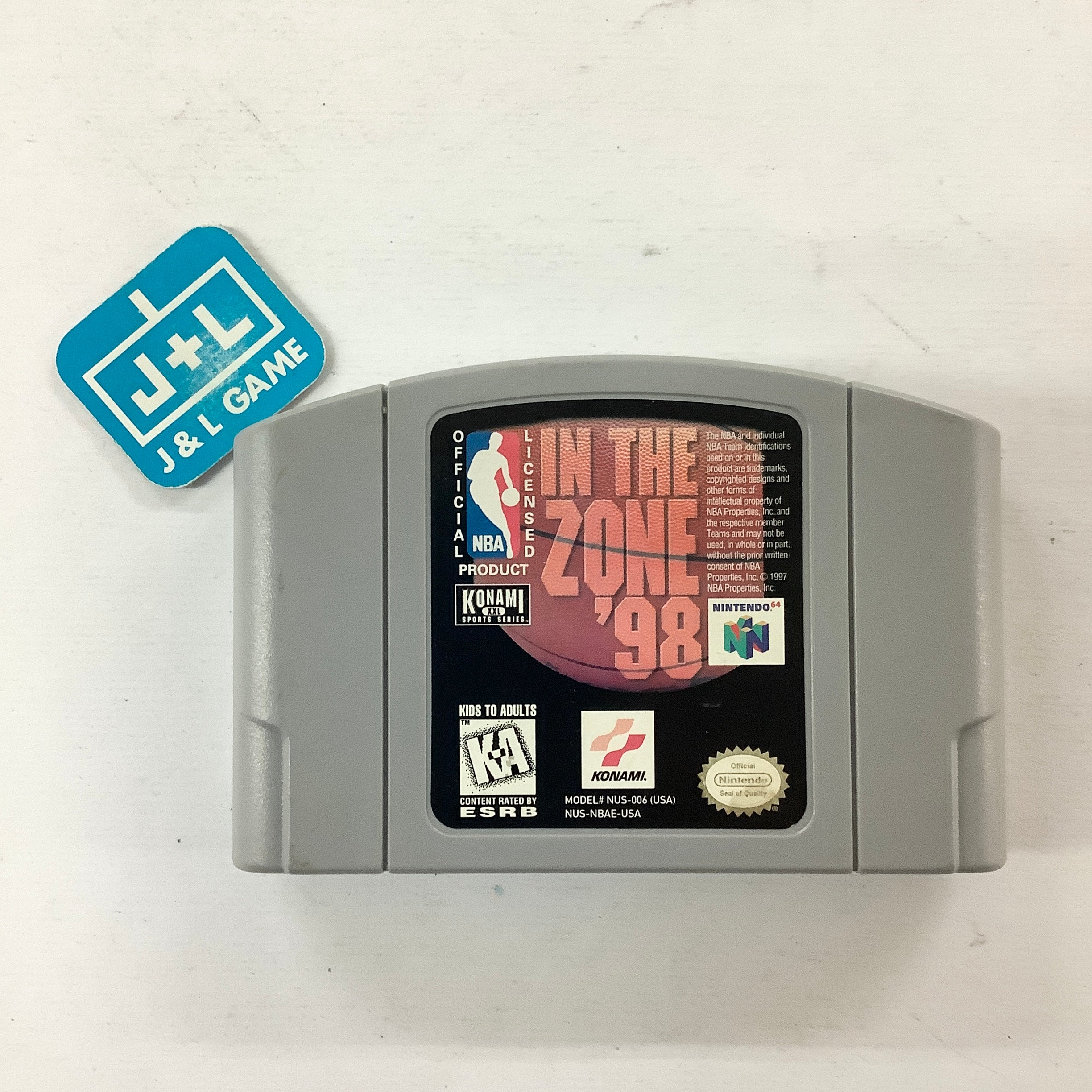 NBA In The Zone '98 - (N64) Nintendo 64 [Pre-Owned] Video Games Konami   