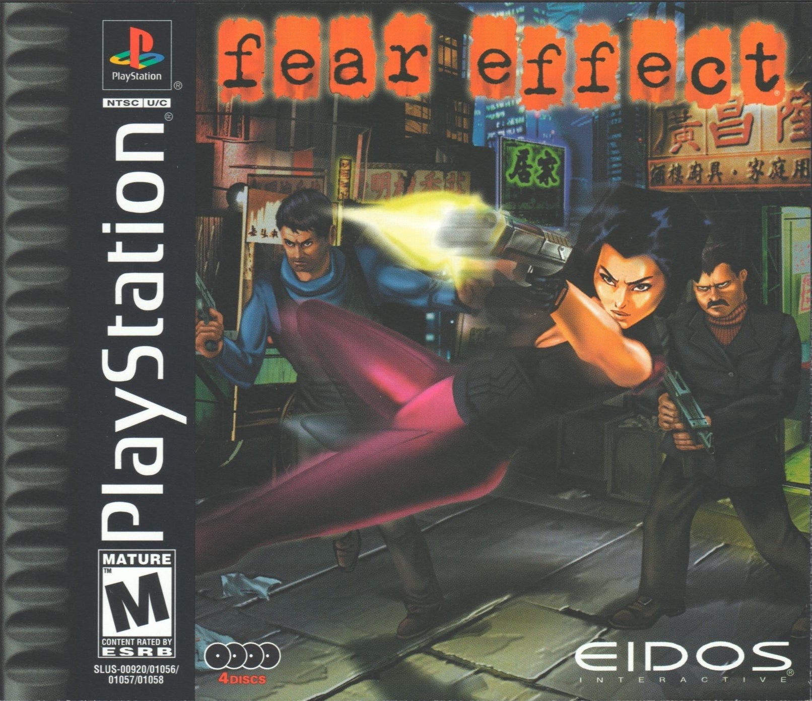 Fear Effect - (PS1) Playstation 1 [Pre-Owned] Video Games Eidos Interactive   