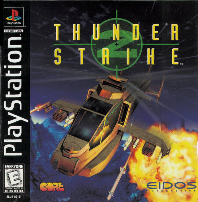 ThunderStrike 2 (Long Box) - (PS1) PlayStation 1 [Pre-Owned] Video Games Eidos Interactive   