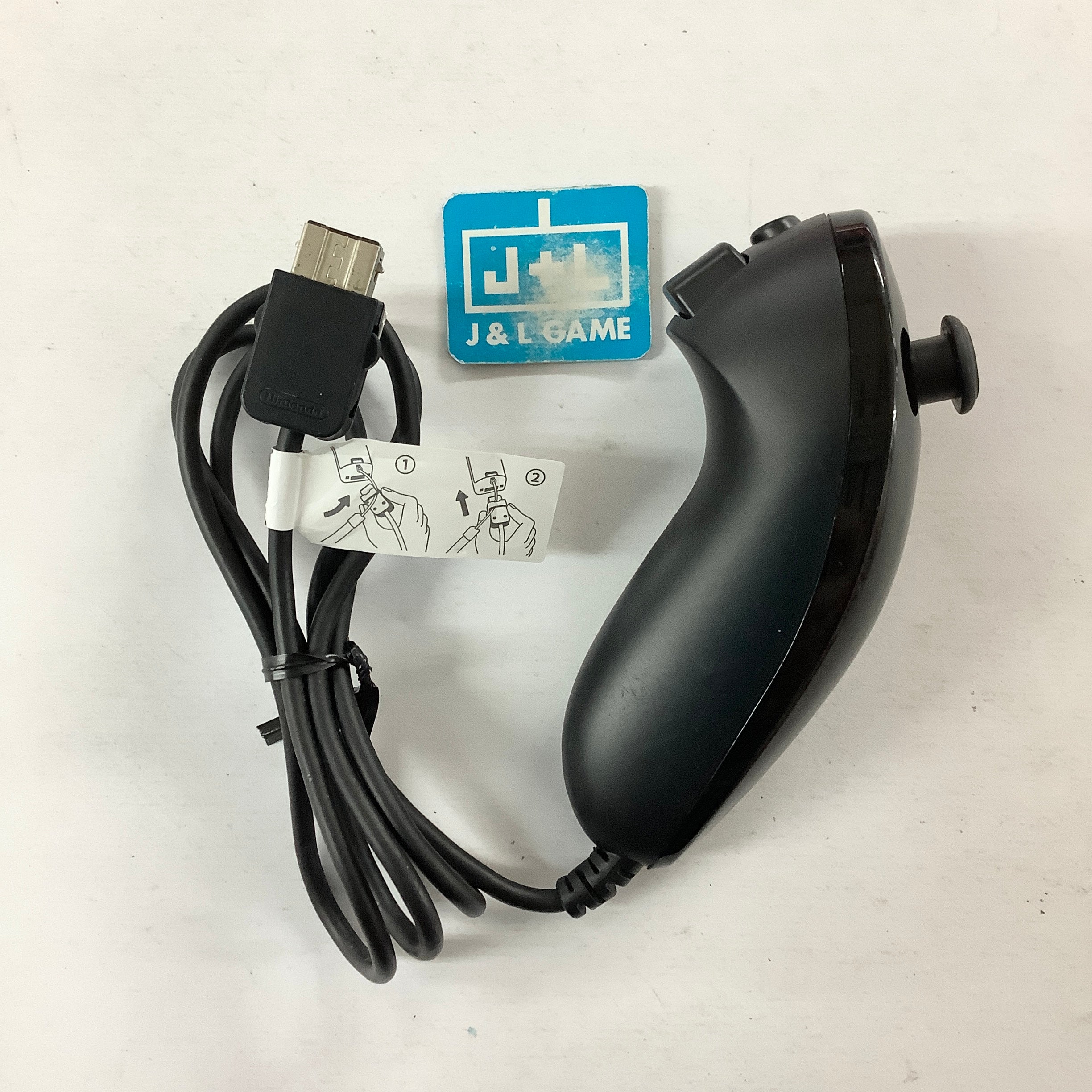 Nintendo Wii U Nunchuk Controller (Black) - Nintnedo Wii U [Pre-Owned] Accessories Nintendo   