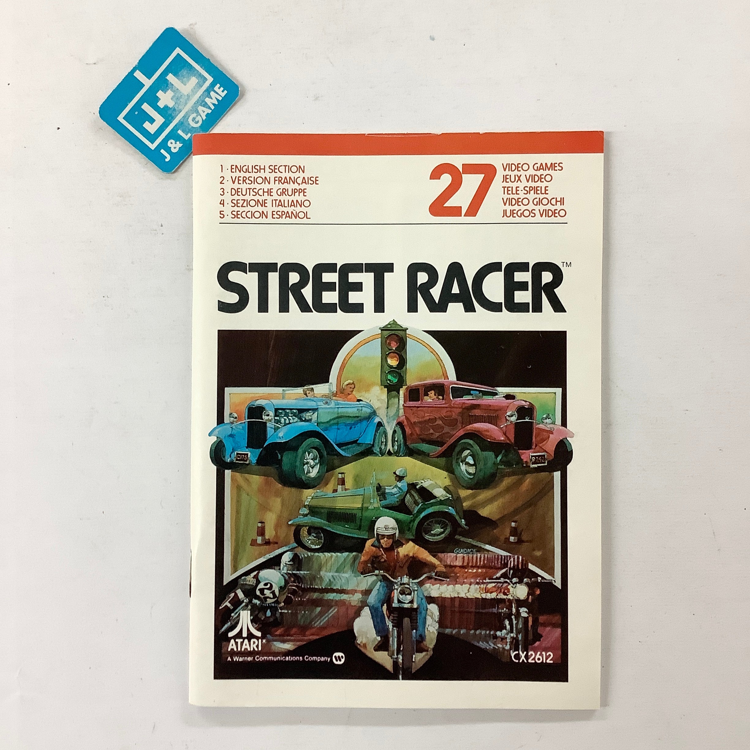 Street Racer - Atari 2600 [Pre-Owned] Video Games Atari Inc.   