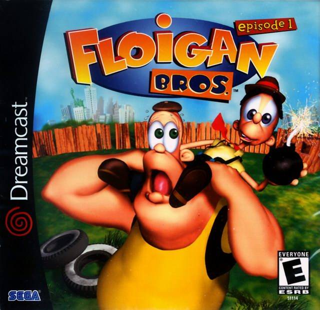 Floigan Bros. Episode 1 - (DC) SEGA Dreamcast [Pre-Owned] Video Games Sega   