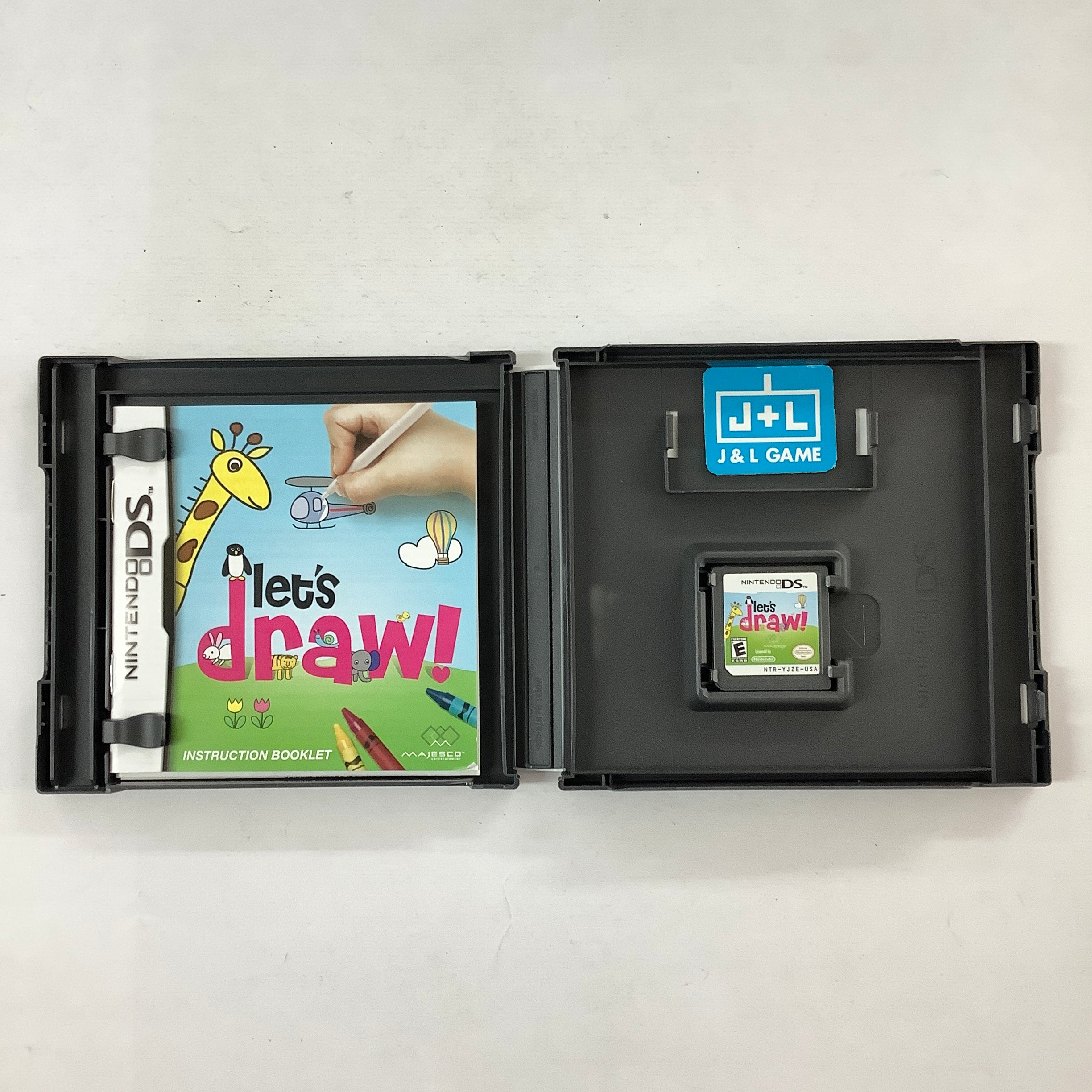 Let's Draw! - (NDS) Nintendo DS [Pre-Owned] Video Games Majesco   