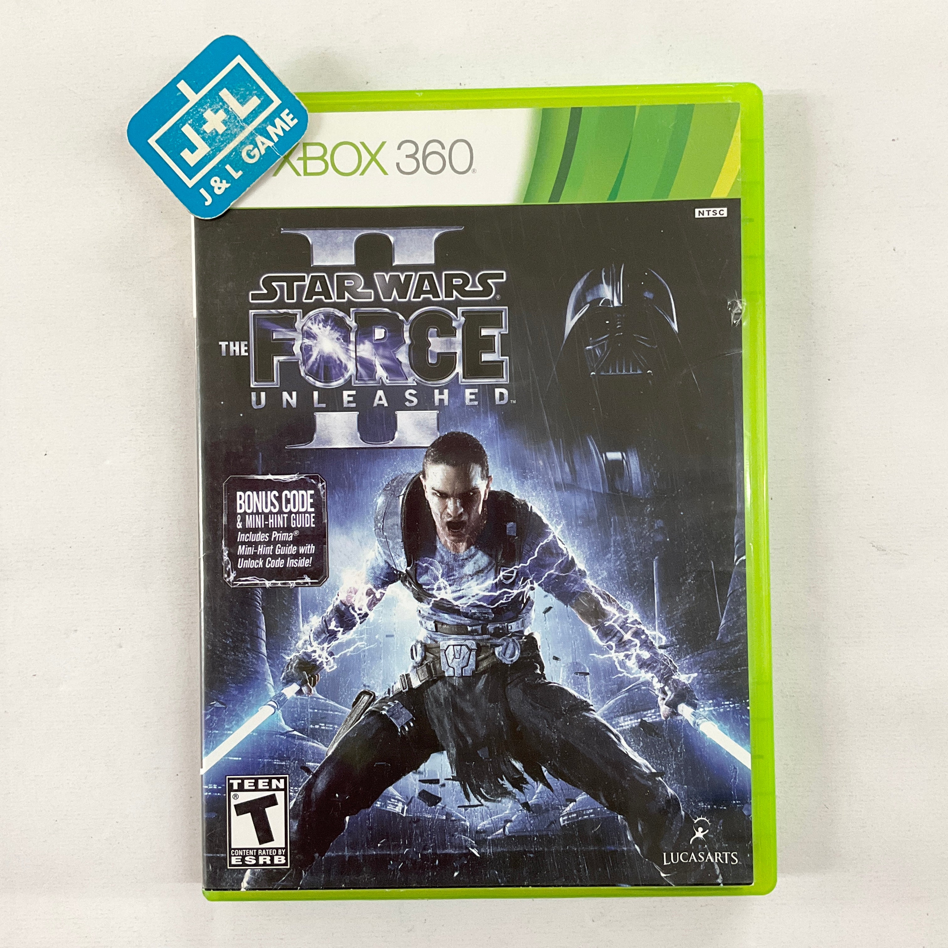 Star Wars: The Force Unleashed II (with Mini-Hint Guide) - Xbox 360 [Pre-Owned] Video Games LucasArts   