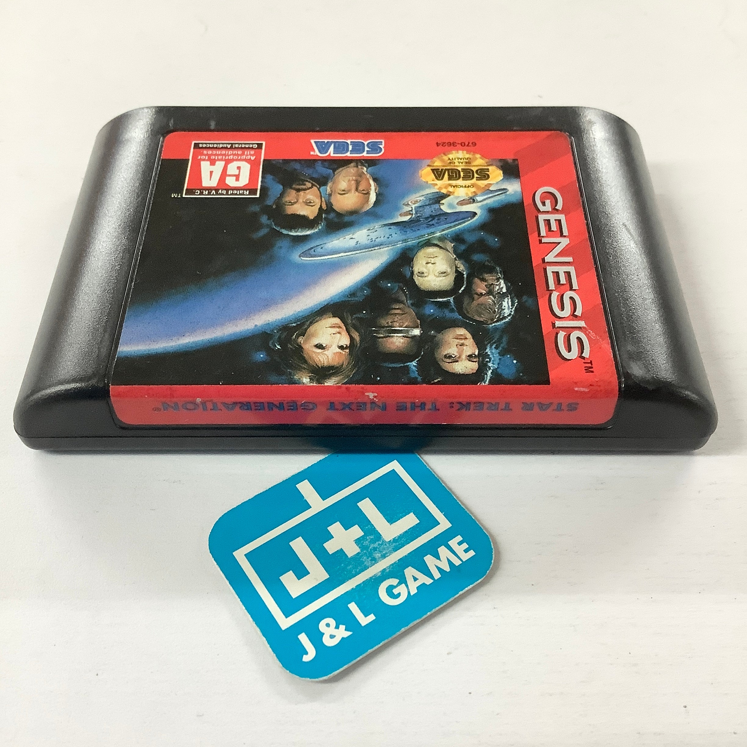 Star Trek: The Next Generation: Echoes From the Past - (SG) SEGA Genesis [Pre-Owned] Video Games Sega   