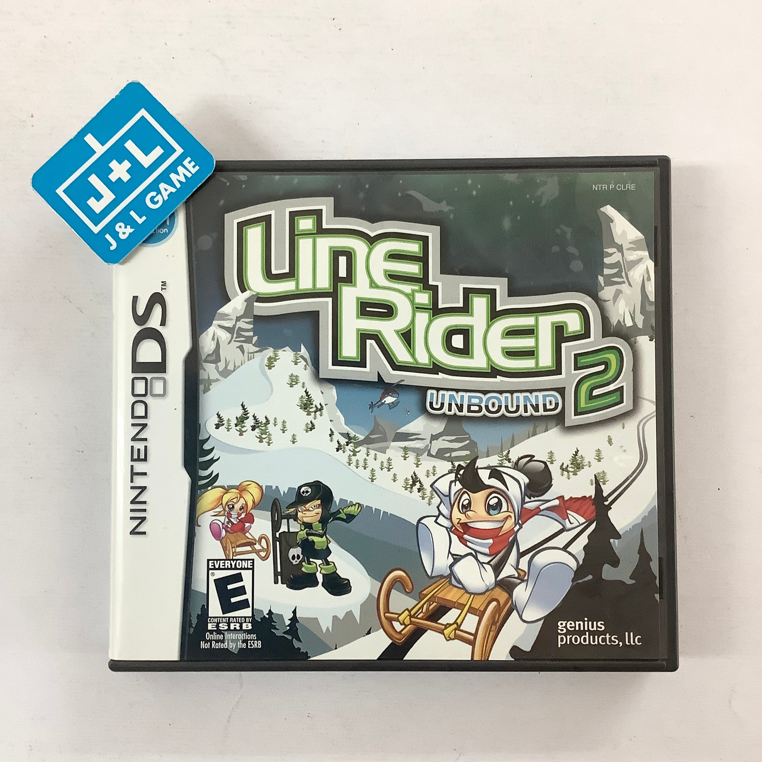 Line Rider 2: Unbound - (NDS) Nintendo DS [Pre-Owned] Video Games Genius Products Inc.   