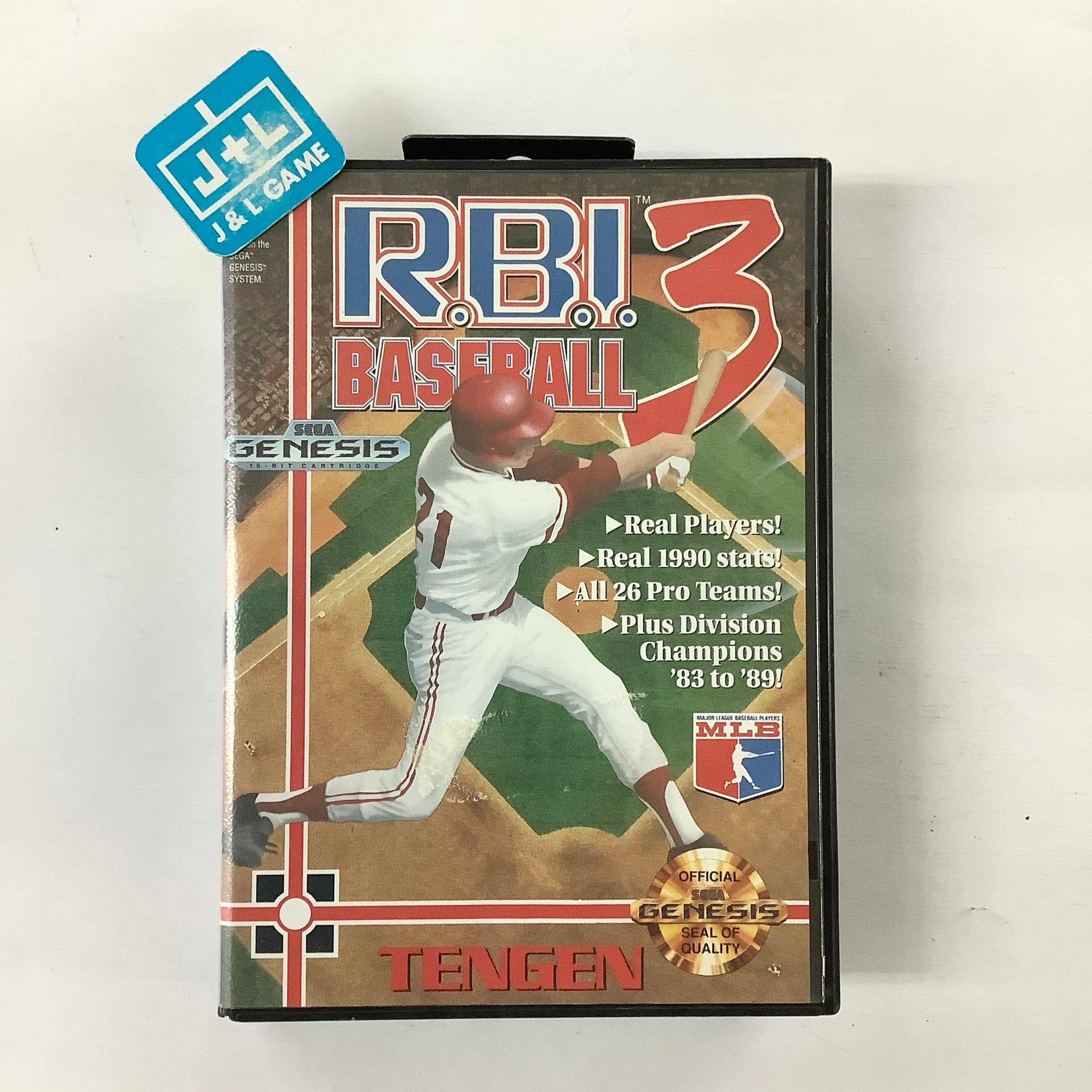 R.B.I. Baseball 3 - (SG) SEGA Genesis [Pre-Owned] Video Games Tengen   