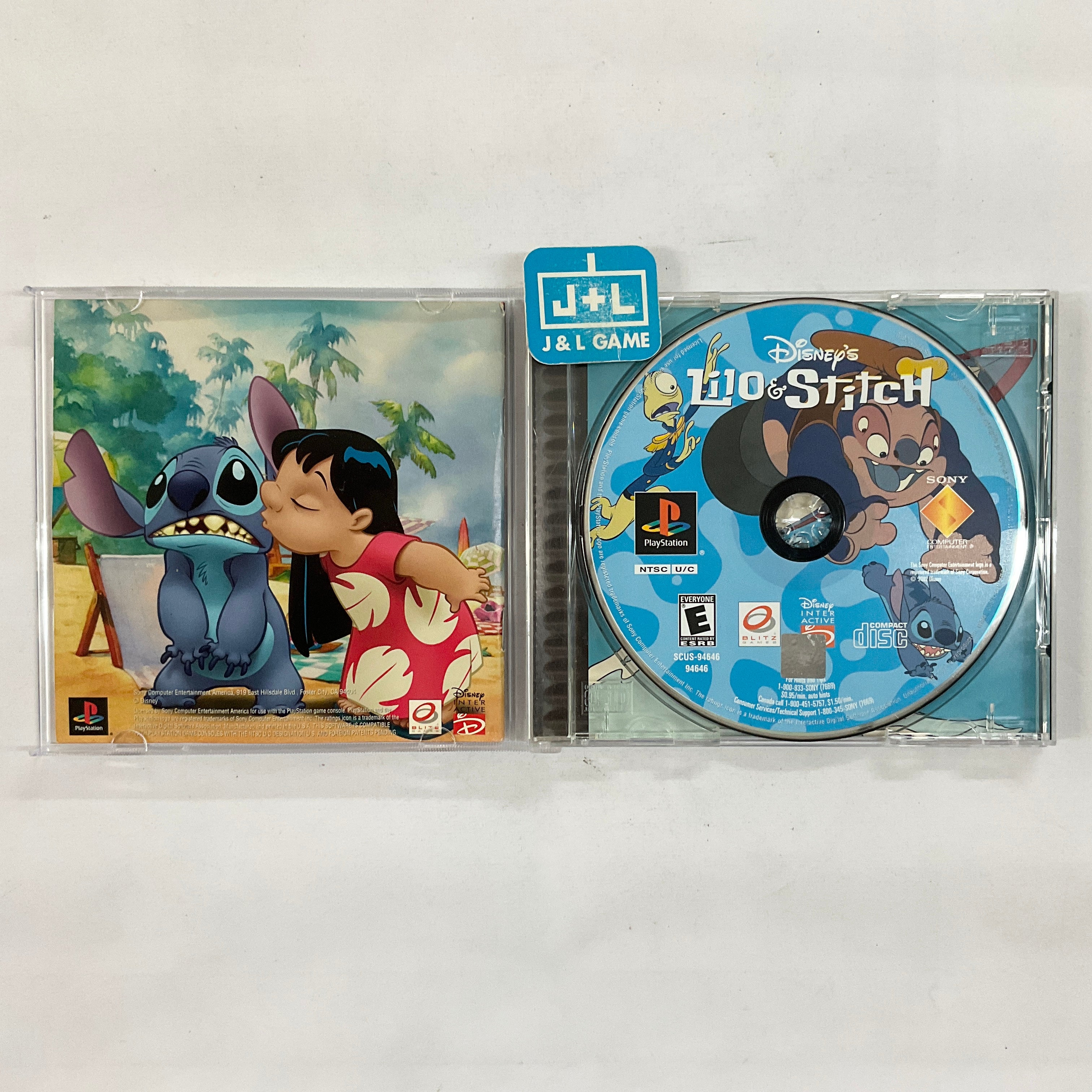 Disney's Lilo & Stitch - (PS1) PlayStation 1 [Pre-Owned] Video Games SCEA   