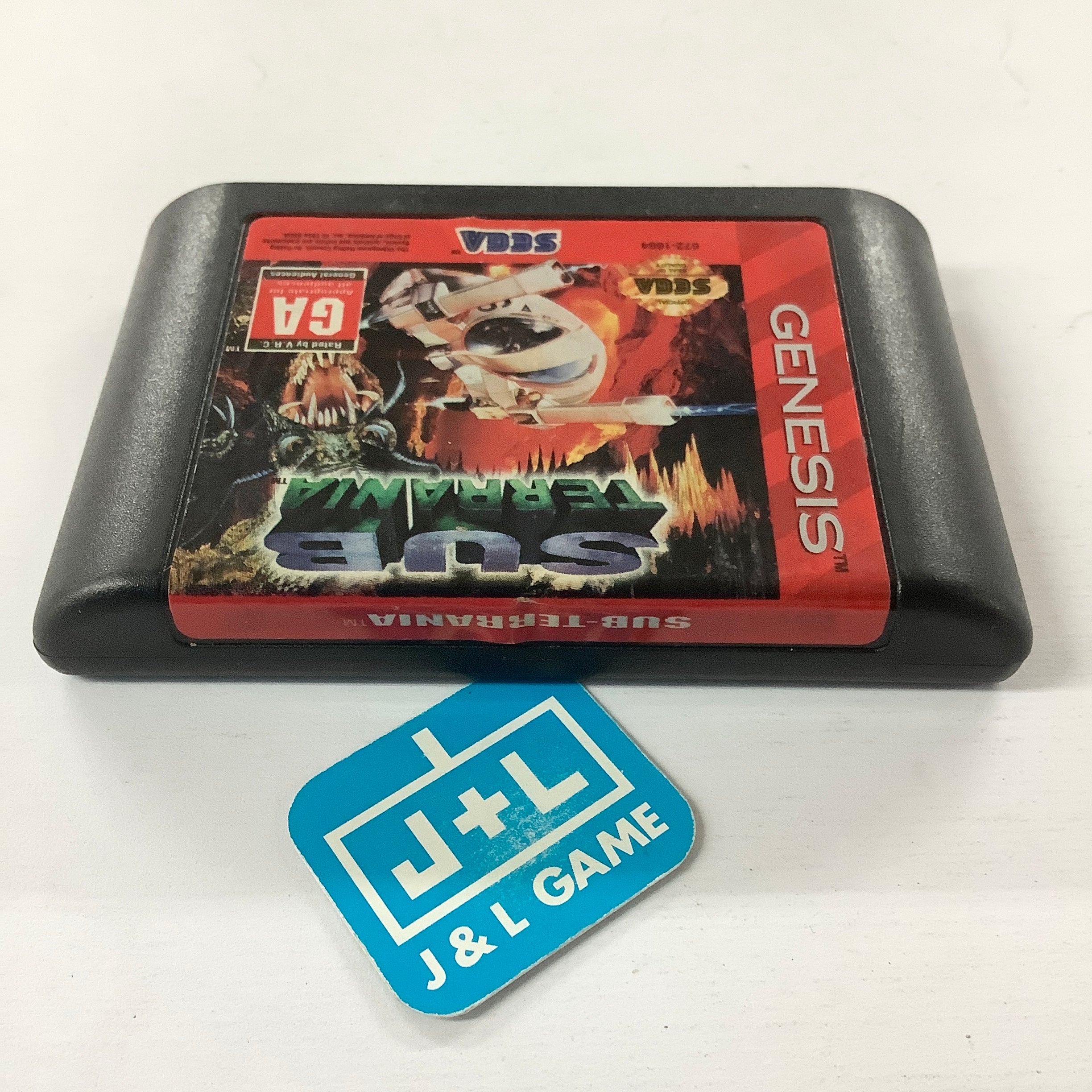 Sub-Terrania - (SG) SEGA Genesis [Pre-Owned] Video Games Sega   