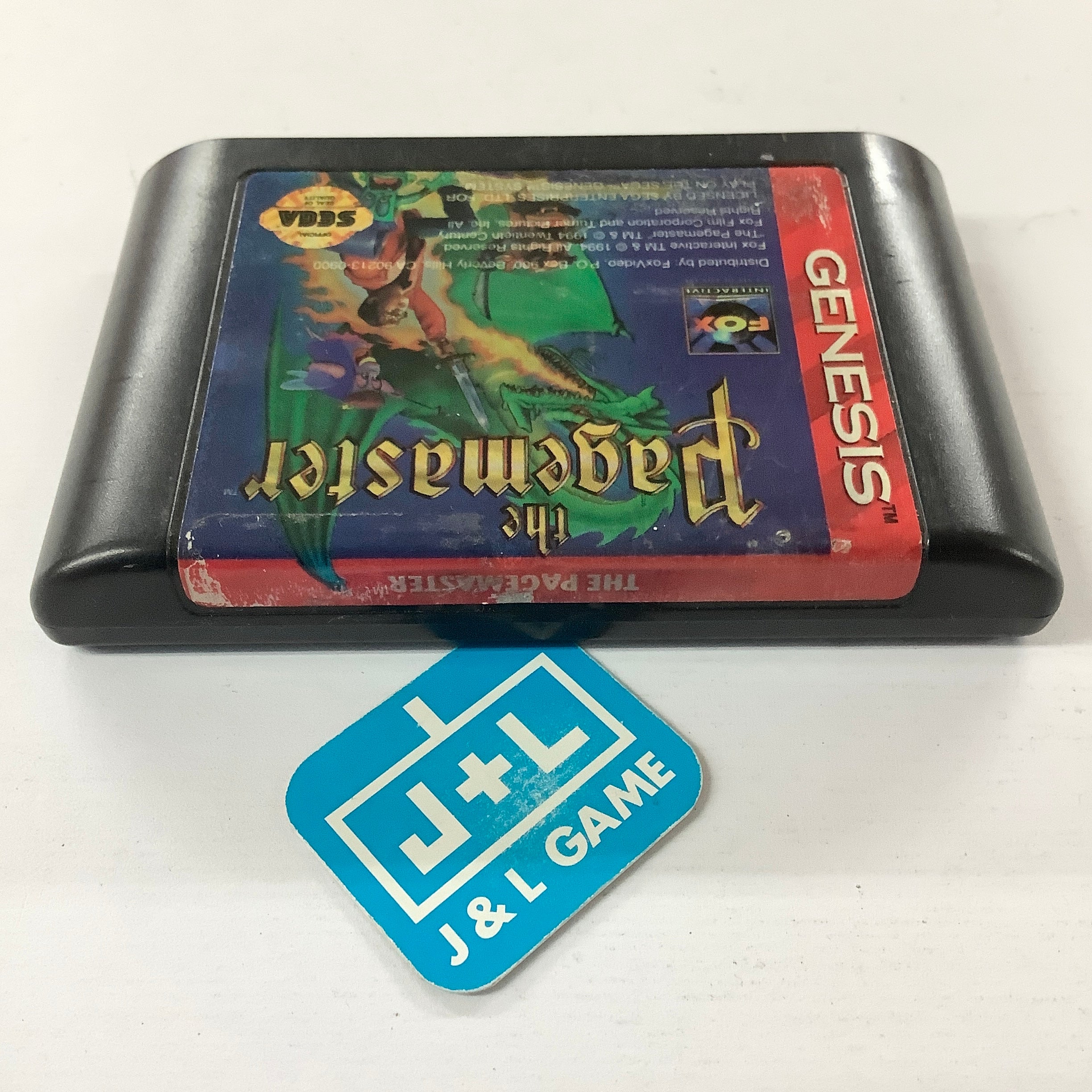 The Pagemaster - (SG) SEGA Genesis [Pre-Owned] Video Games Fox Interactive   