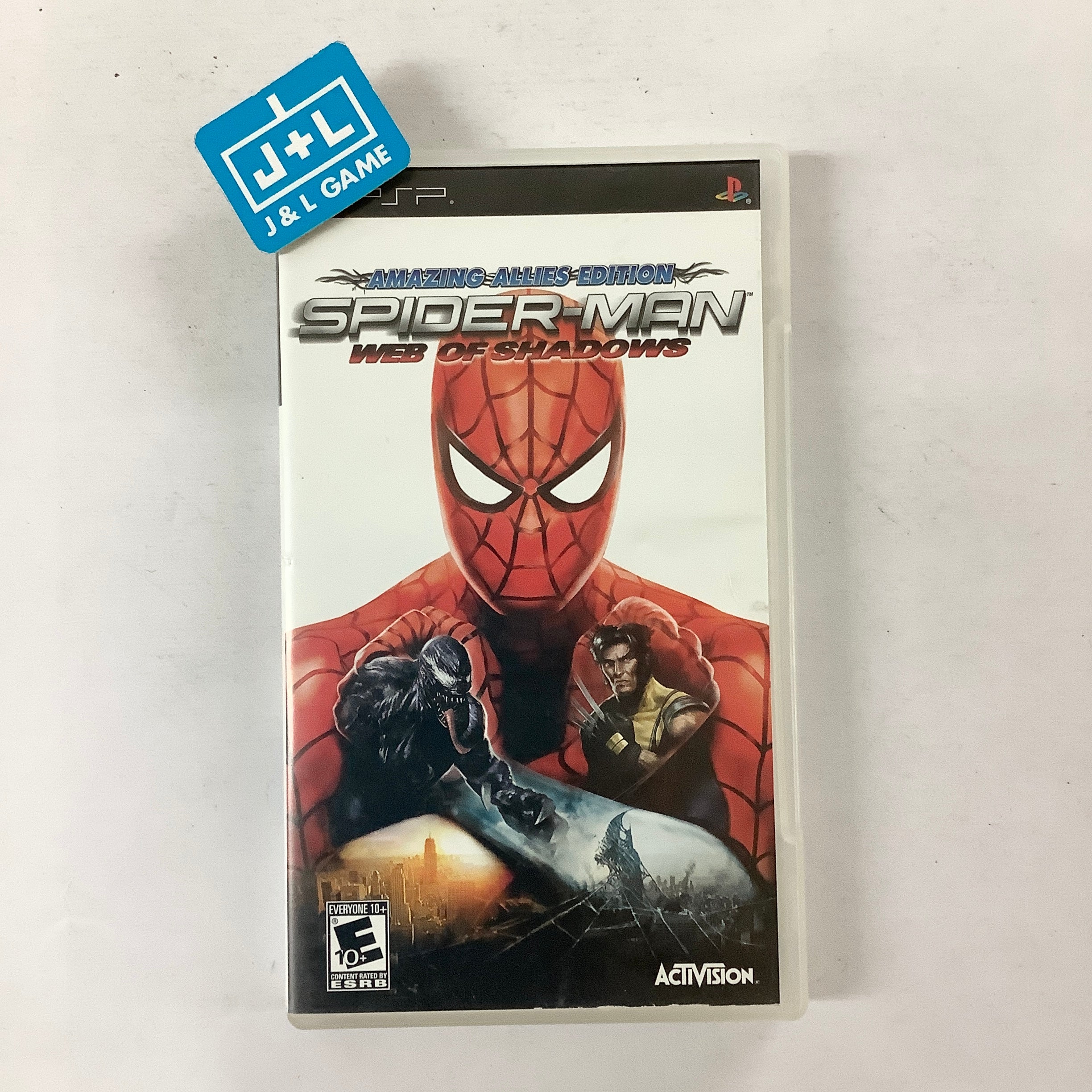 Spider-Man: Web of Shadows (Amazing Allies Edition) - Sony PSP [Pre-Owned] Video Games Activision   