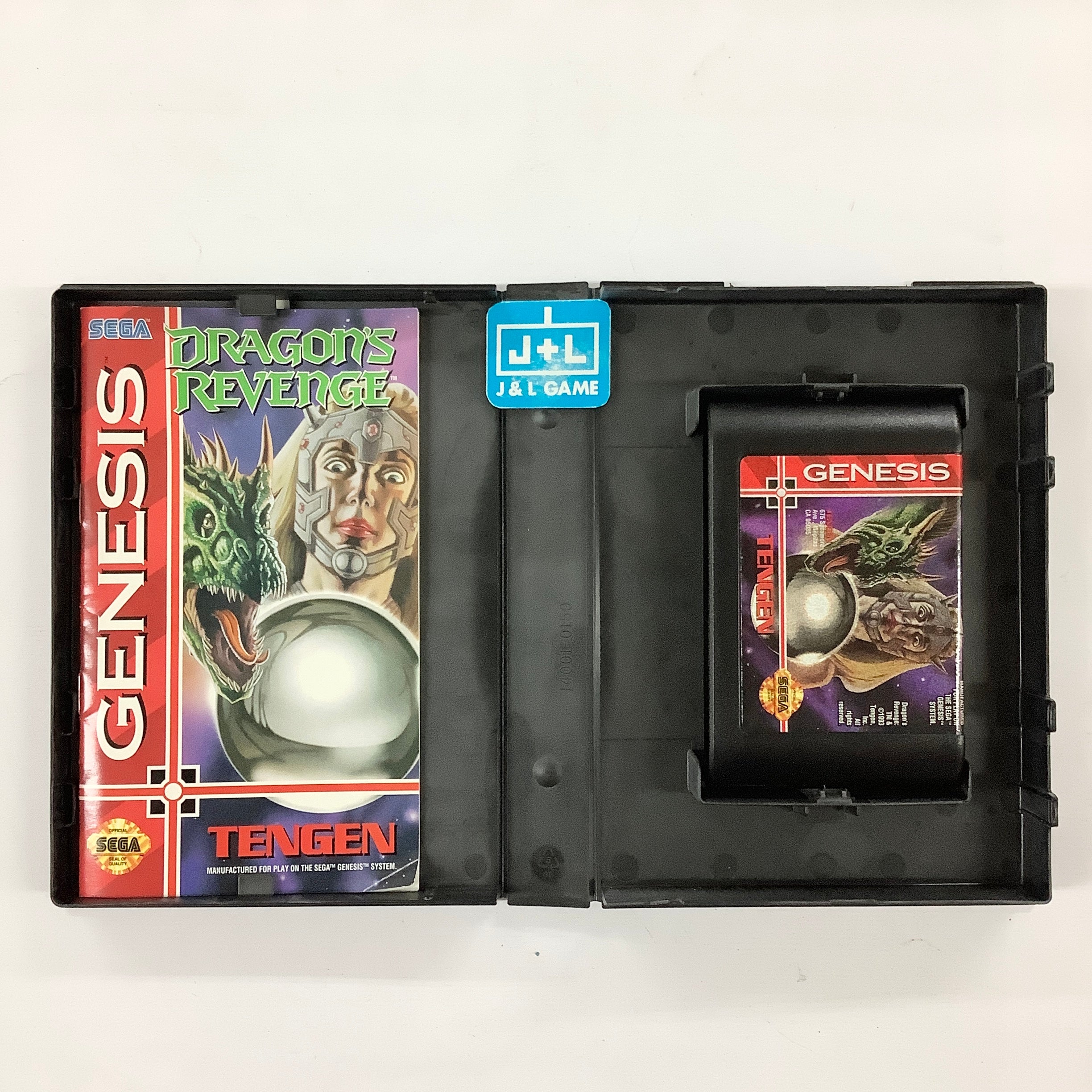 Dragon's Revenge - (SG) SEGA Genesis [Pre-Owned] Video Games Tengen   