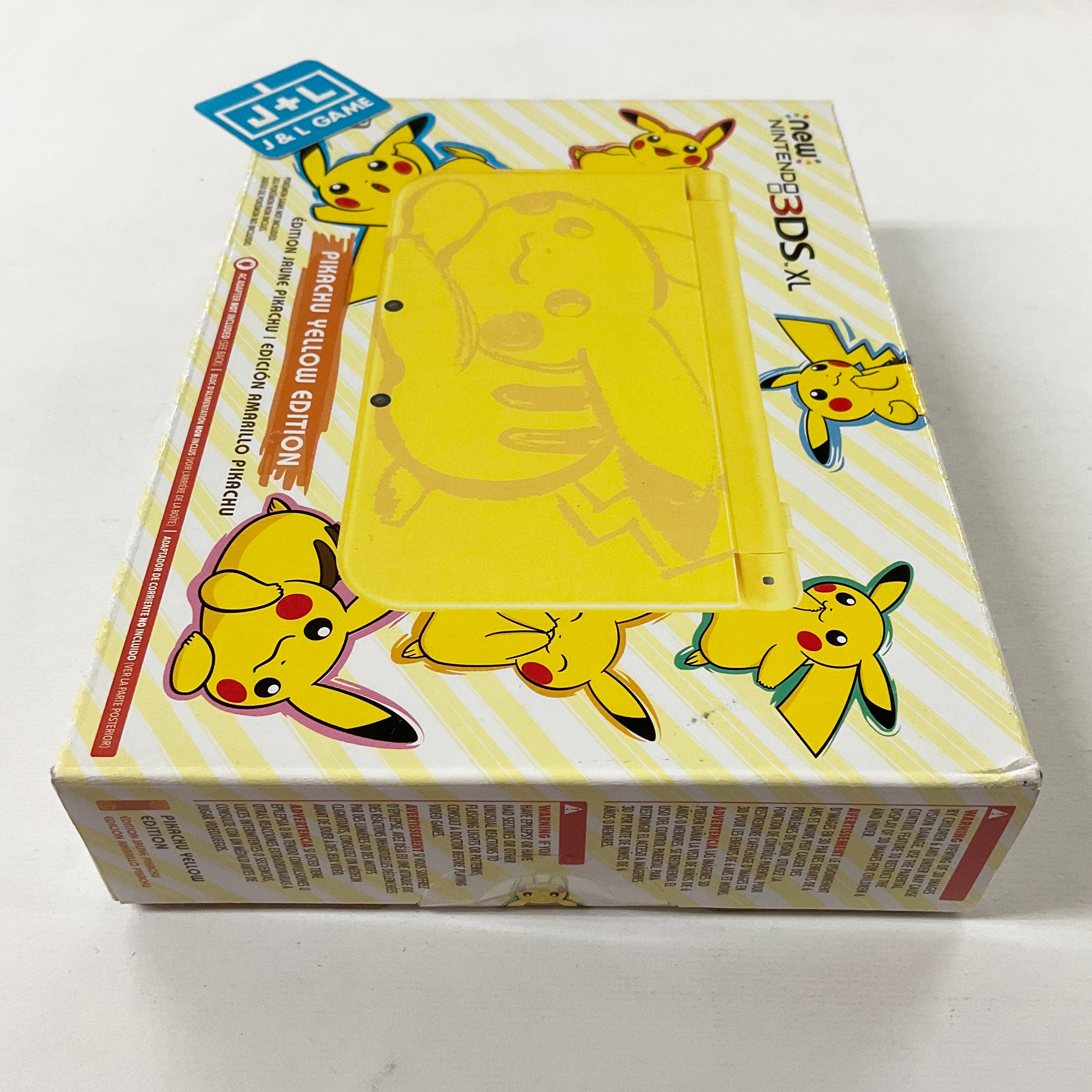 Nintendo New 3DS XL Console (Pikachu Yellow Edition) - Nintendo 3DS Consoles Nintendo   