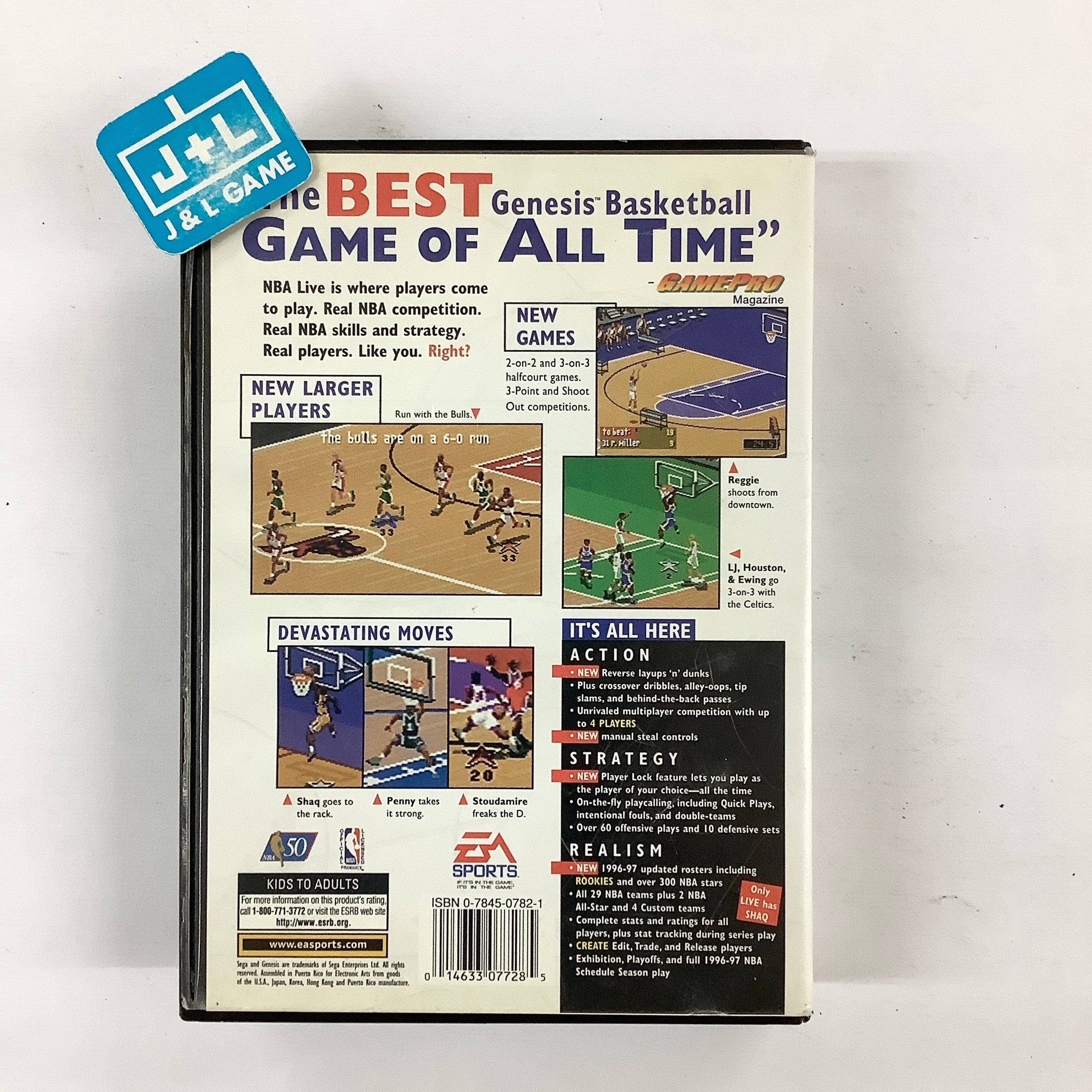 NBA Live 97 - (SG) SEGA Genesis [Pre-Owned] Video Games EA Sports   