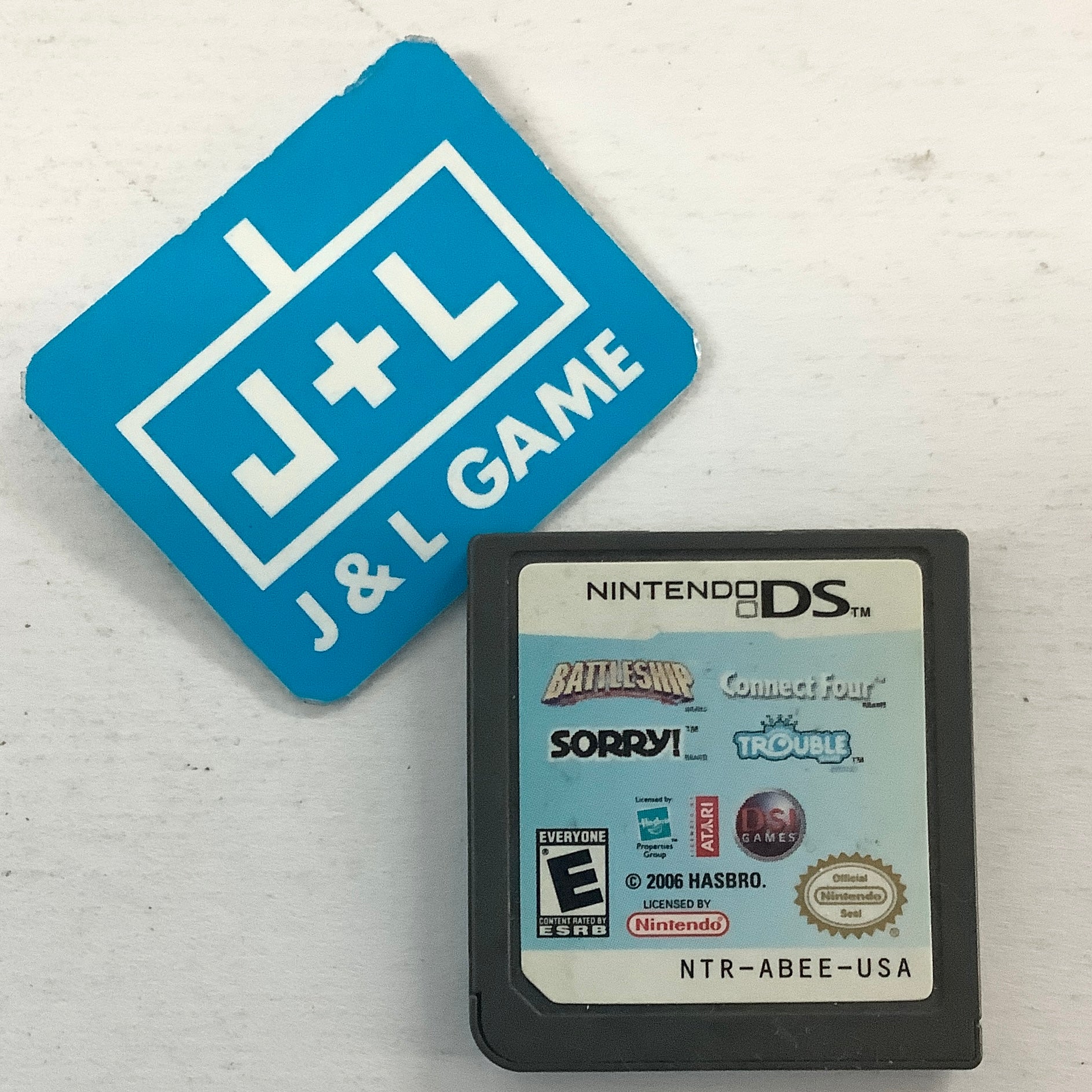 Battleship / Connect Four / Sorry! / Trouble -  (NDS) Nintendo DS [Pre-Owned] Video Games DSI Games   