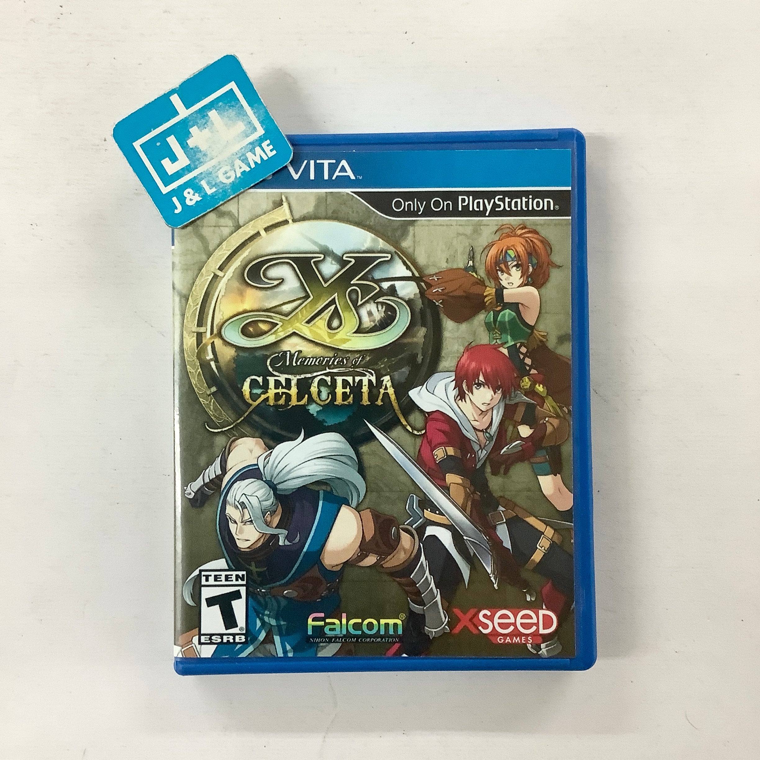 Ys: Memories of Celceta - (PSV) PlayStation Vita [Pre-Owned] Video Games XSEED Games   