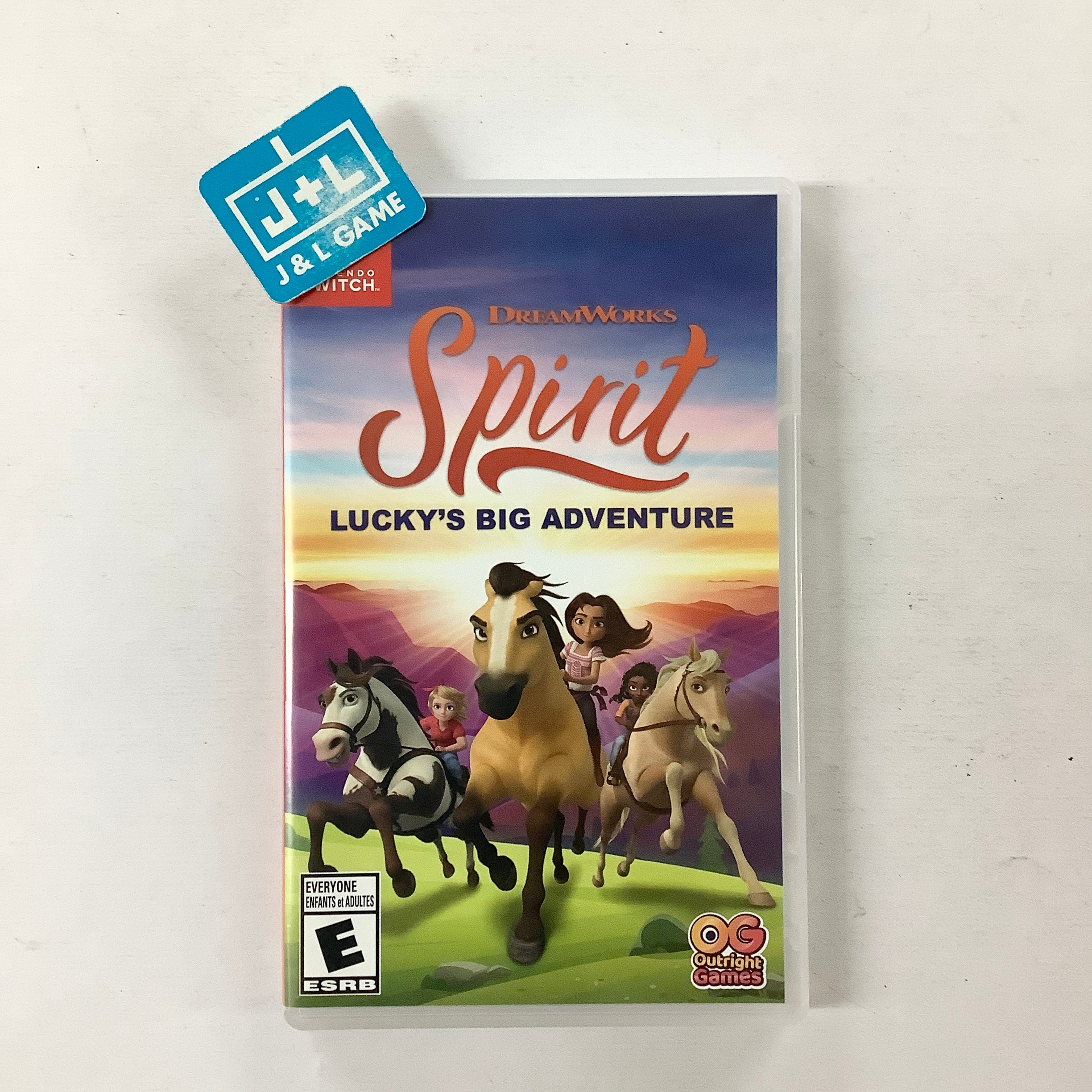 Dreamworks Spirit Lucky's Big Adventure - (NSW) Nintendo Switch [UNBOXING] Video Games Outright Games   