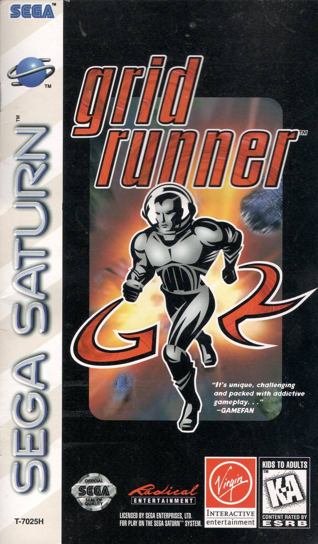 Grid Runner - (SS) SEGA Saturn [Pre-Owned] Video Games Virgin Interactive   