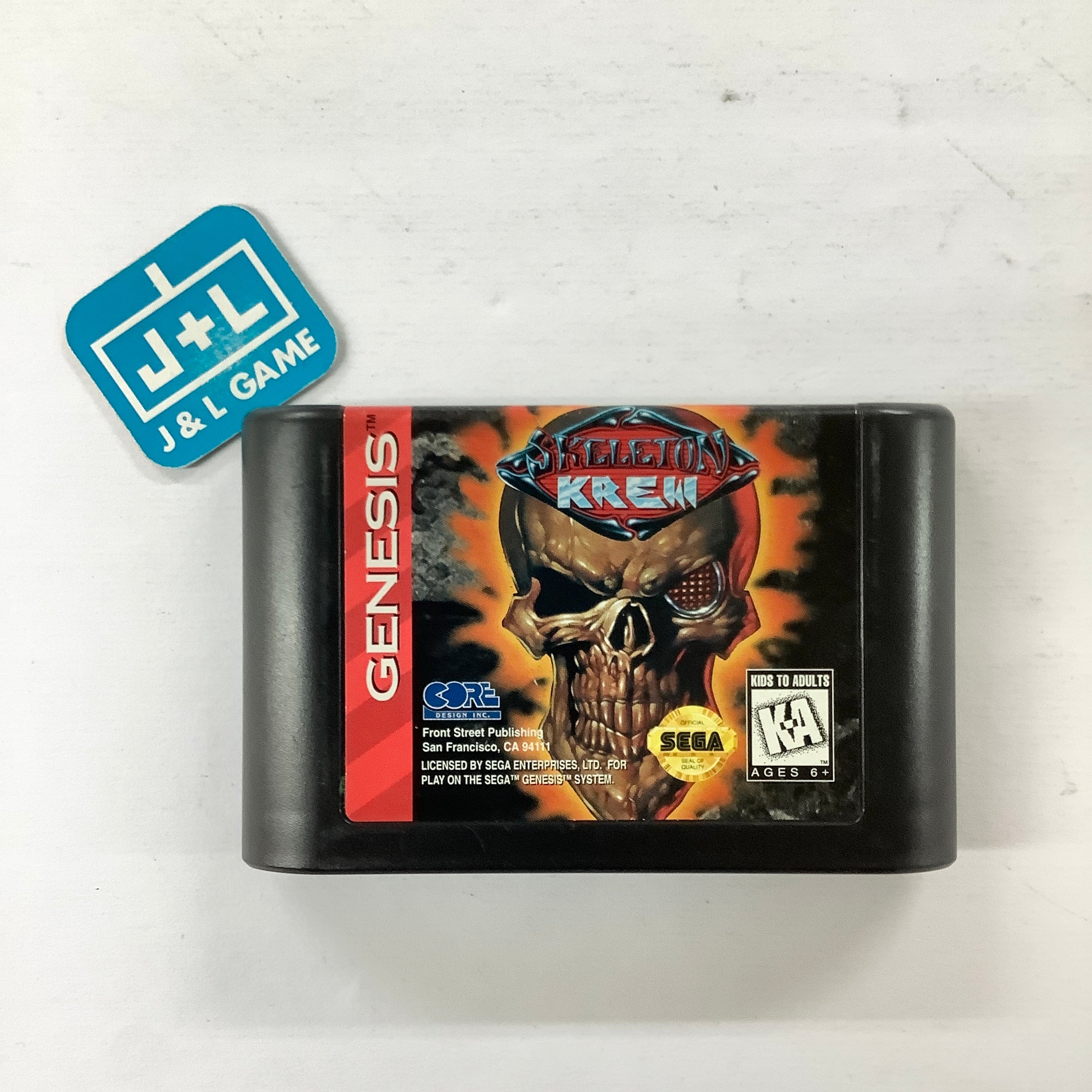 Skeleton Krew - (SG) SEGA Genesis [Pre-Owned] Video Games Core Design Ltd.   