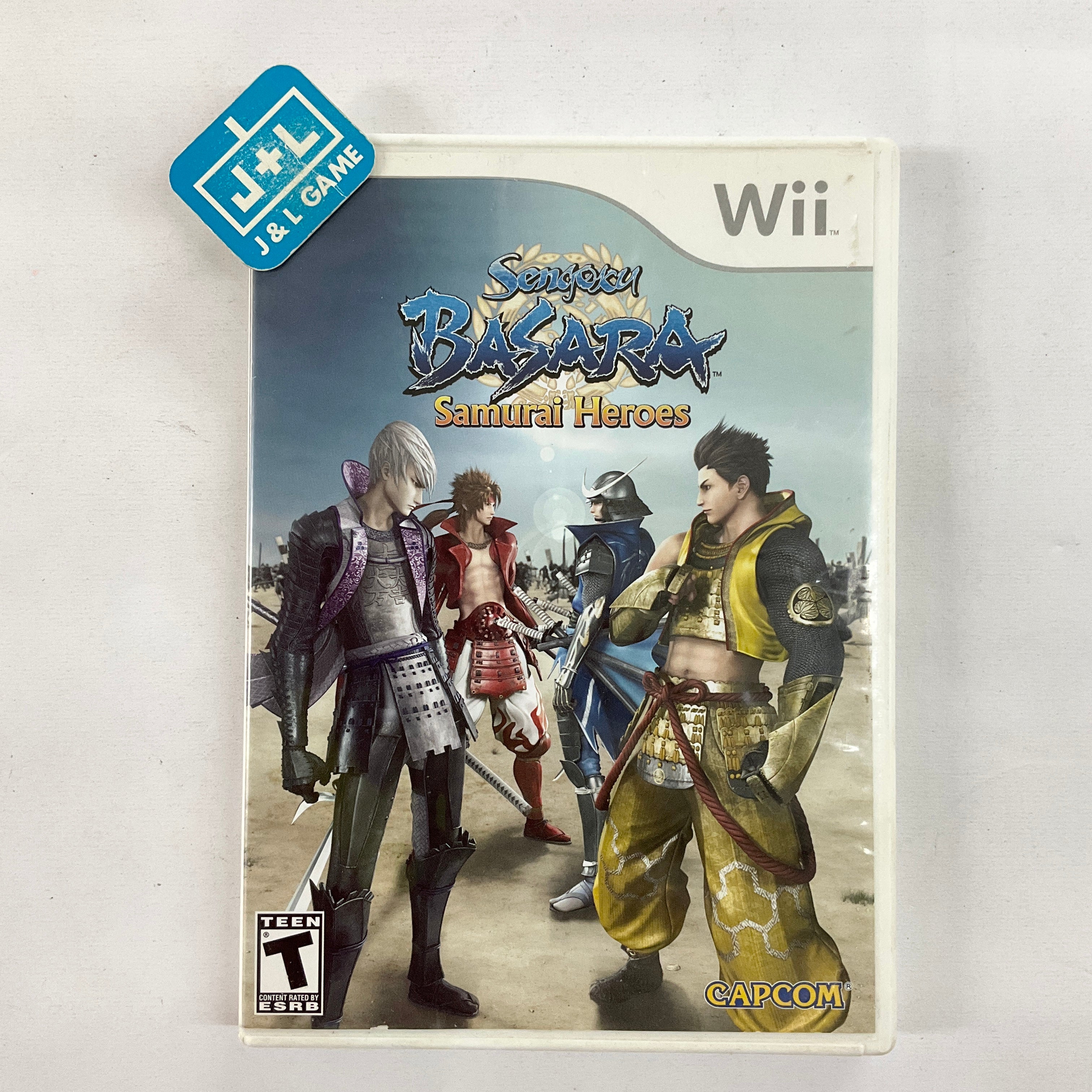 Sengoku Basara Samurai Heroes - Nintendo Wii [Pre-Owned] Video Games Capcom   