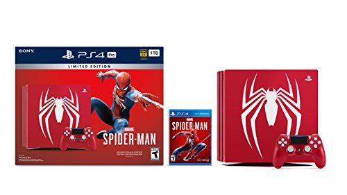 SONY PlayStation 4 Pro 1TB Limited Edition Console (Marvel's Spider-Man Bundle) - (PS4) PlayStation 4 [Pre-Owned] Consoles Sony   