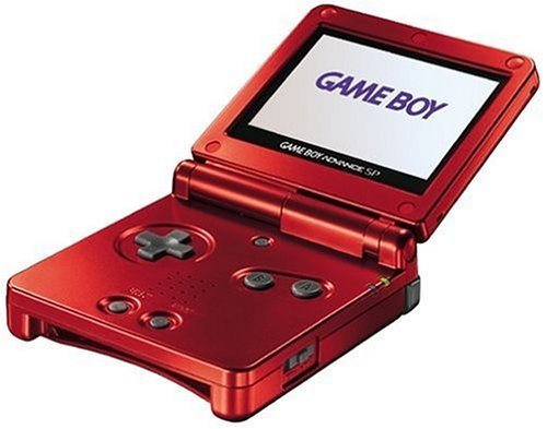 Nintendo Game Boy Advance SP Console AGS-001 (Red) - (GBA) Game Boy Advance SP [Pre-Owned] CONSOLE Nintendo   