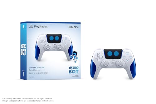 SONY PlayStation 5 DualSense Wireless Controller (Astro Bot Limited Edition) - (PS5) PlayStation 5 Video Games PlayStation   