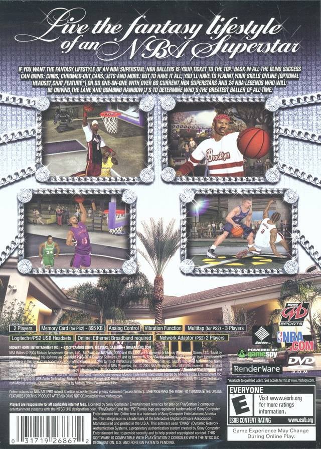 NBA Ballers - (PS2) PlayStation 2 [Pre-Owned] Video Games Midway   