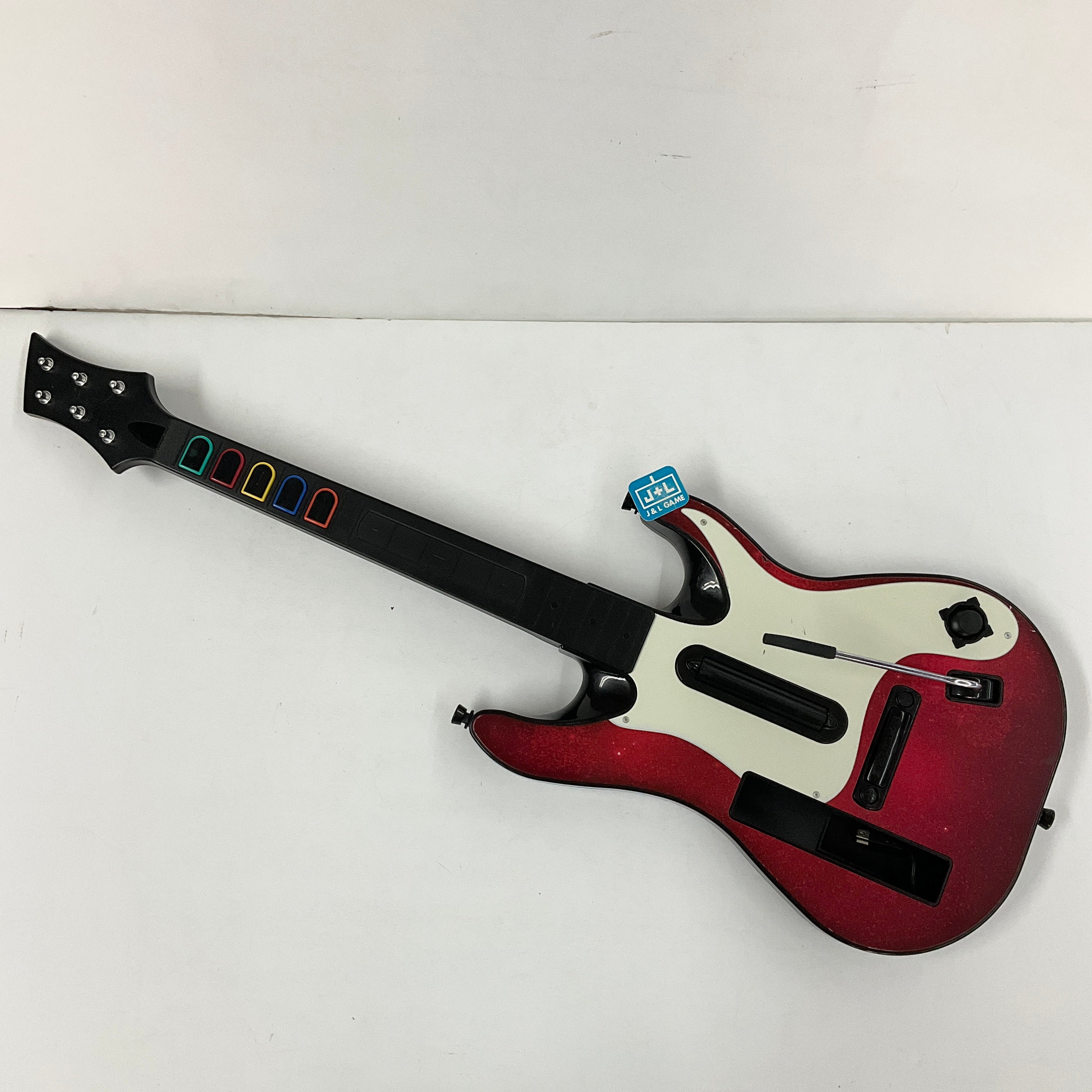 Nintendo Wii Guitar Hero 5 Guitar (Red/White) - Nintendo Wii [Pre-Owned] Accessories ACTIVISION   