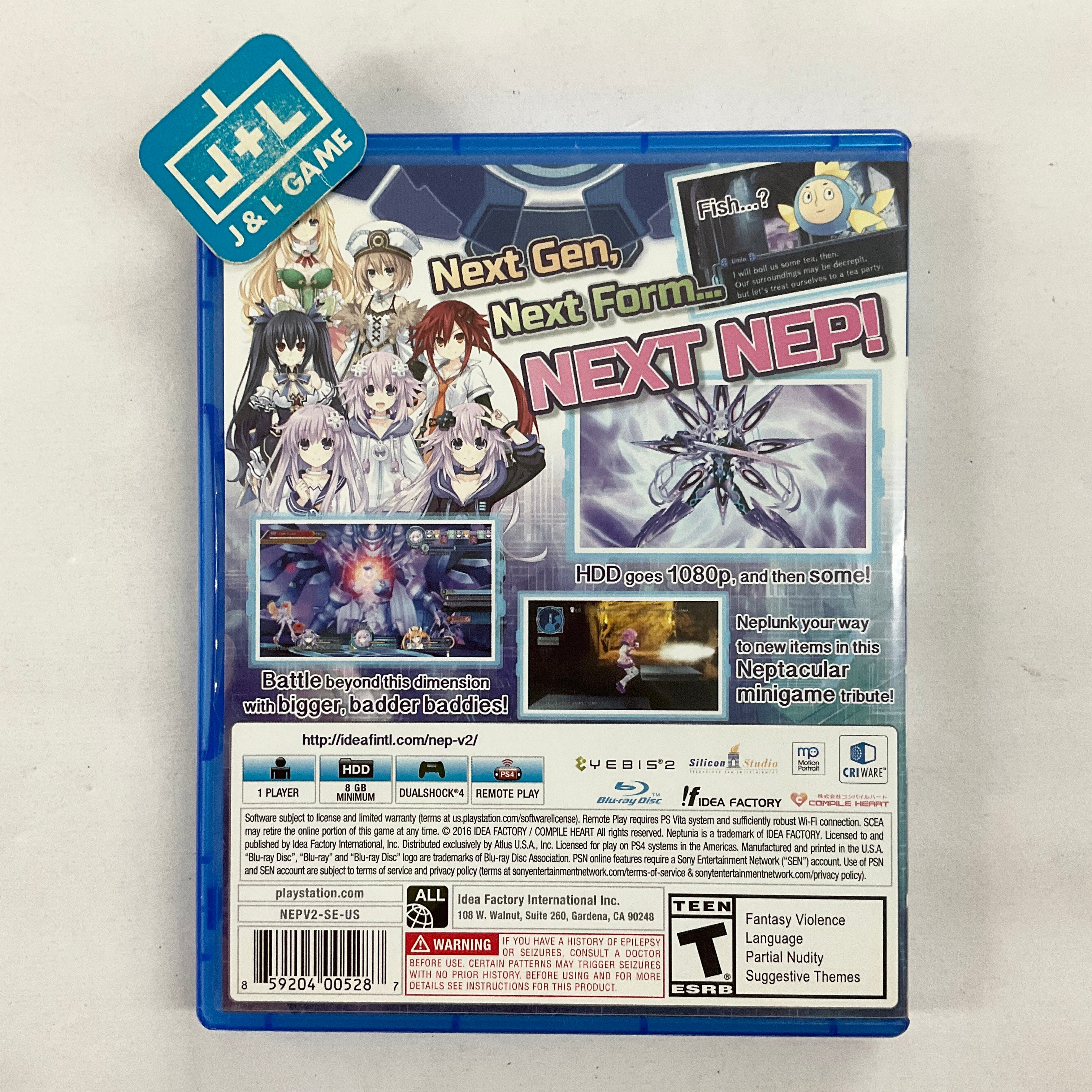 Megadimension Neptunia VII - (PS4) PlayStation 4 [Pre-Owned] Video Games Idea Factory   