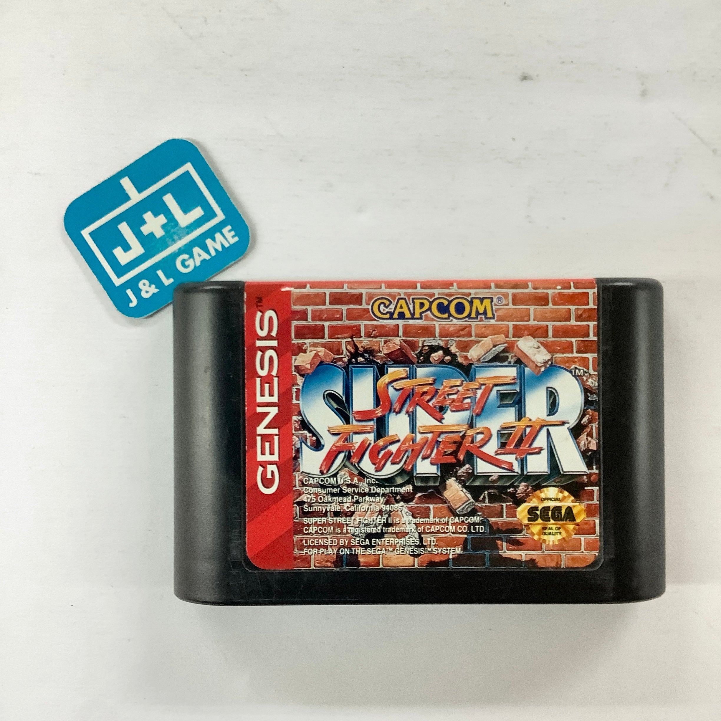 Super Street Fighter II - SEGA Genesis [Pre-Owned] Video Games Capcom   