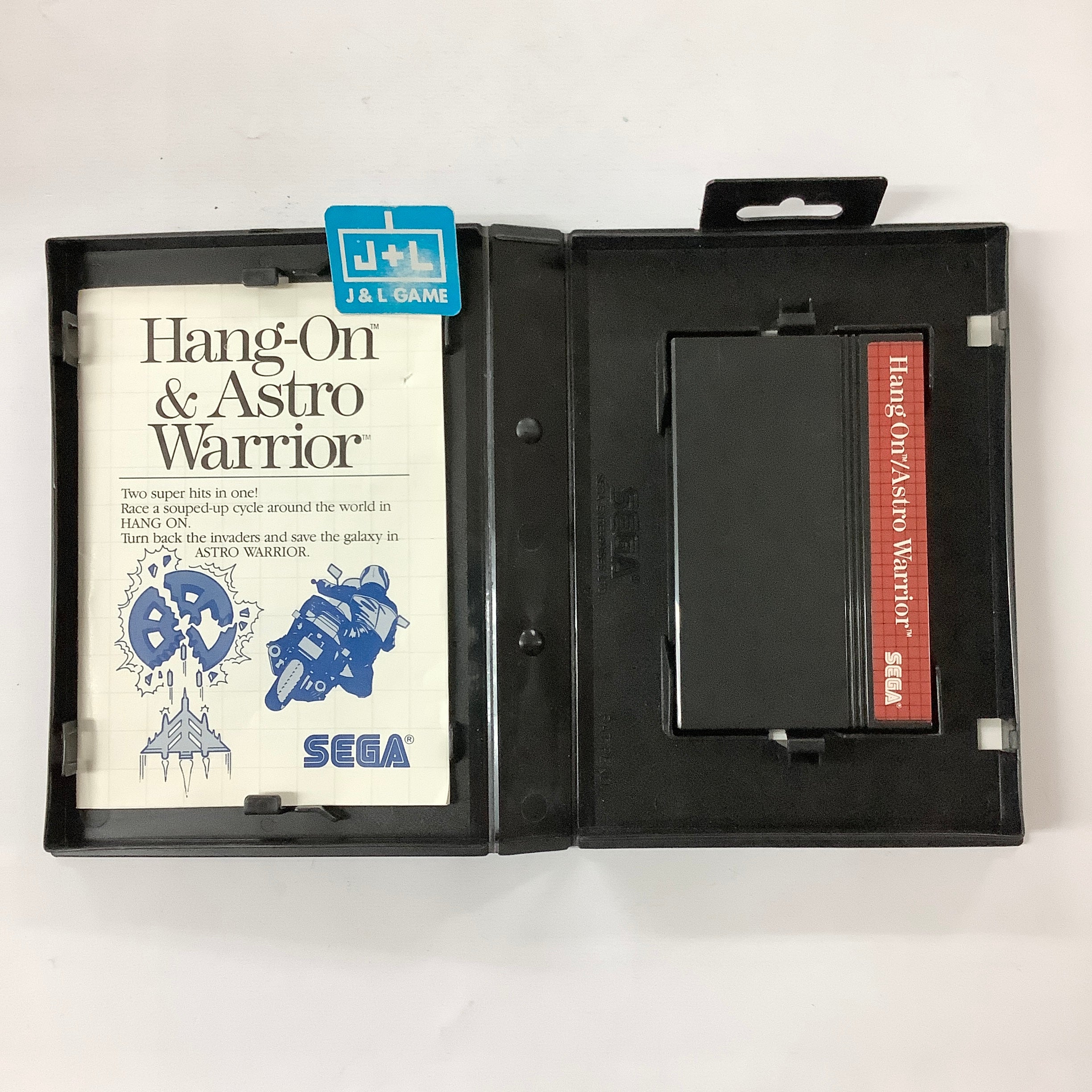 Hang-On & Astro Warrior - SEGA Master System [Pre-Owned] Video Games Sega   