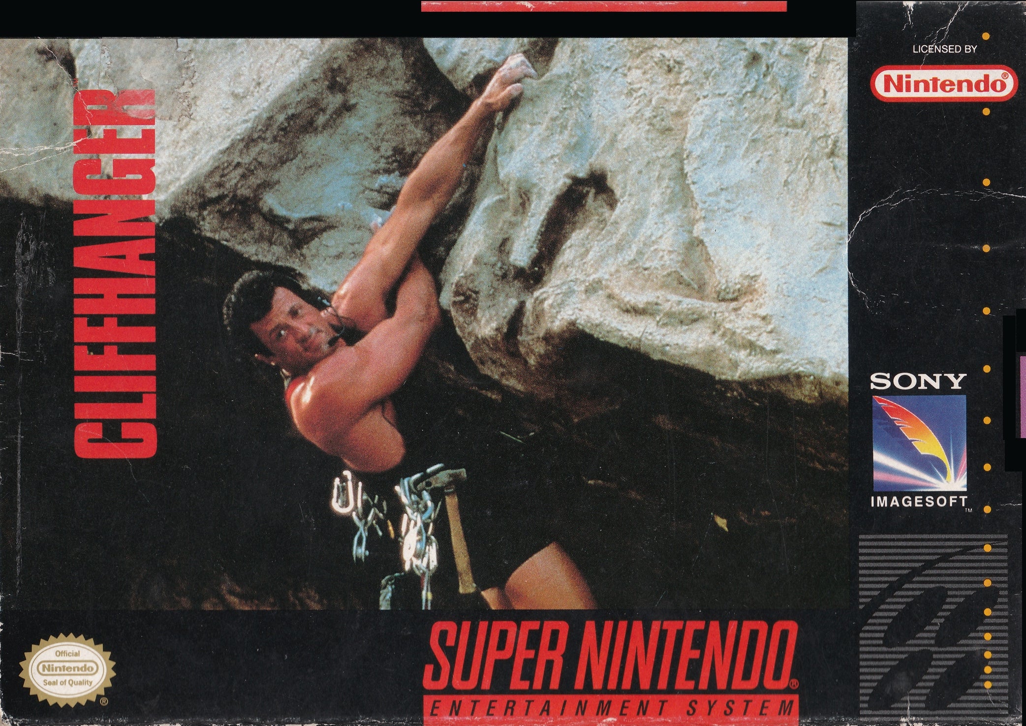 Cliffhanger - (SNES) Super Nintendo [Pre-Owned] Video Games Sony Imagesoft   