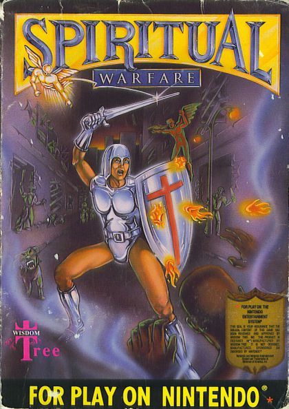 Spiritual Warfare - (NES) Nintendo Entertainment System [Pre-Owned] Video Games Wisdom Tree   