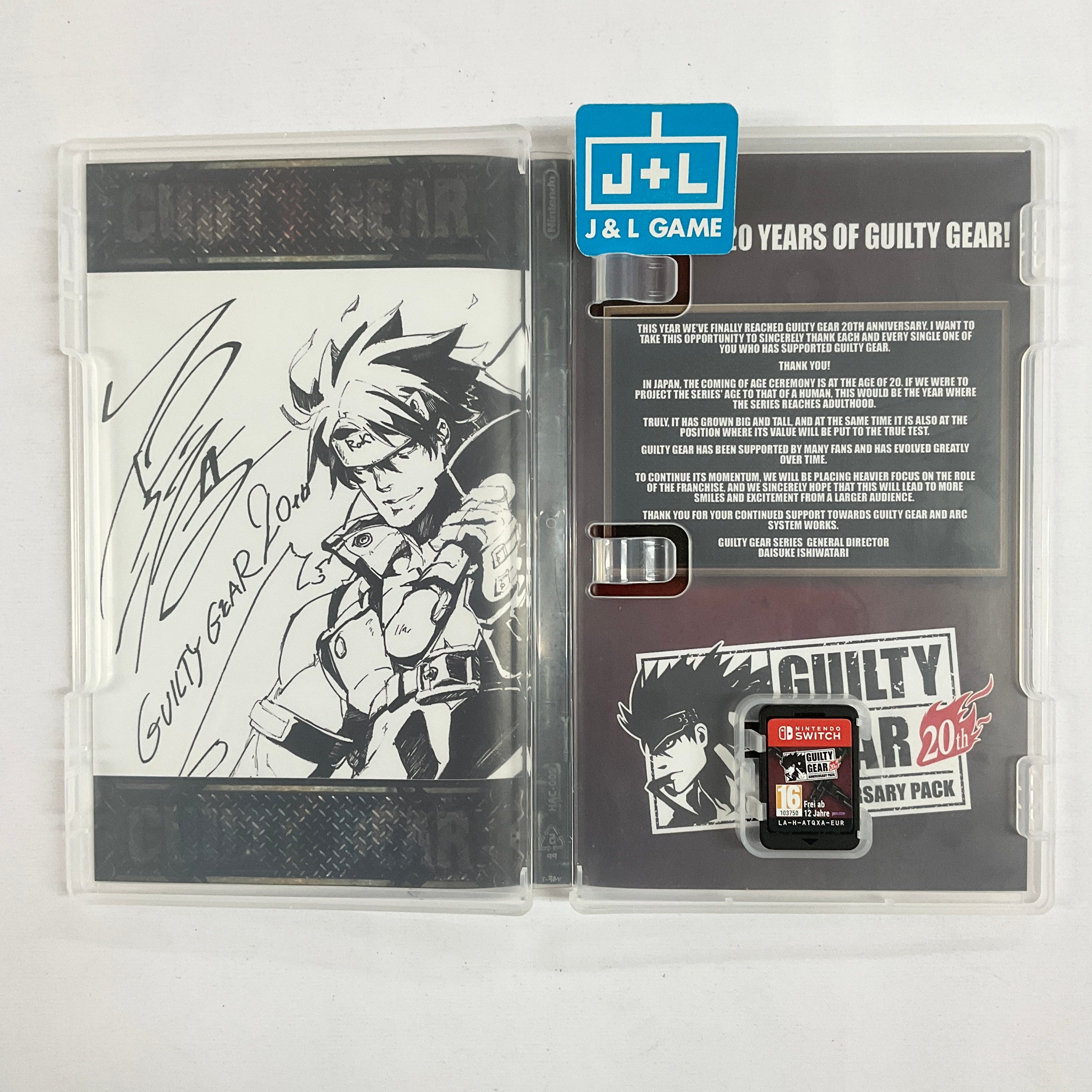 Guilty Gear 20th Anniversary Edition - (NSW) Nintendo Switch [Pre-Owned] (European Import) Video Games pqube   