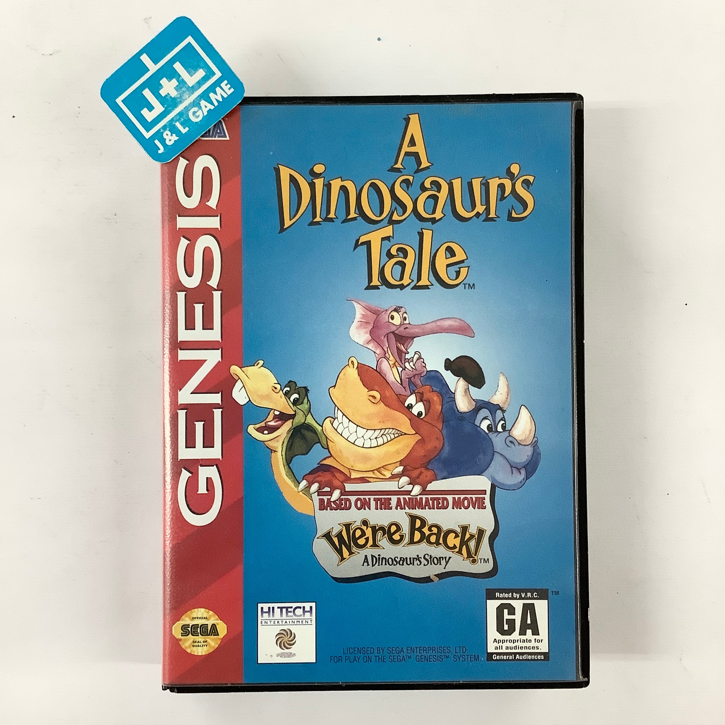 We're Back! A Dinosaur's Tale - (SG) SEGA Genesis [Pre-Owned] Video Games Hi Tech Expressions   