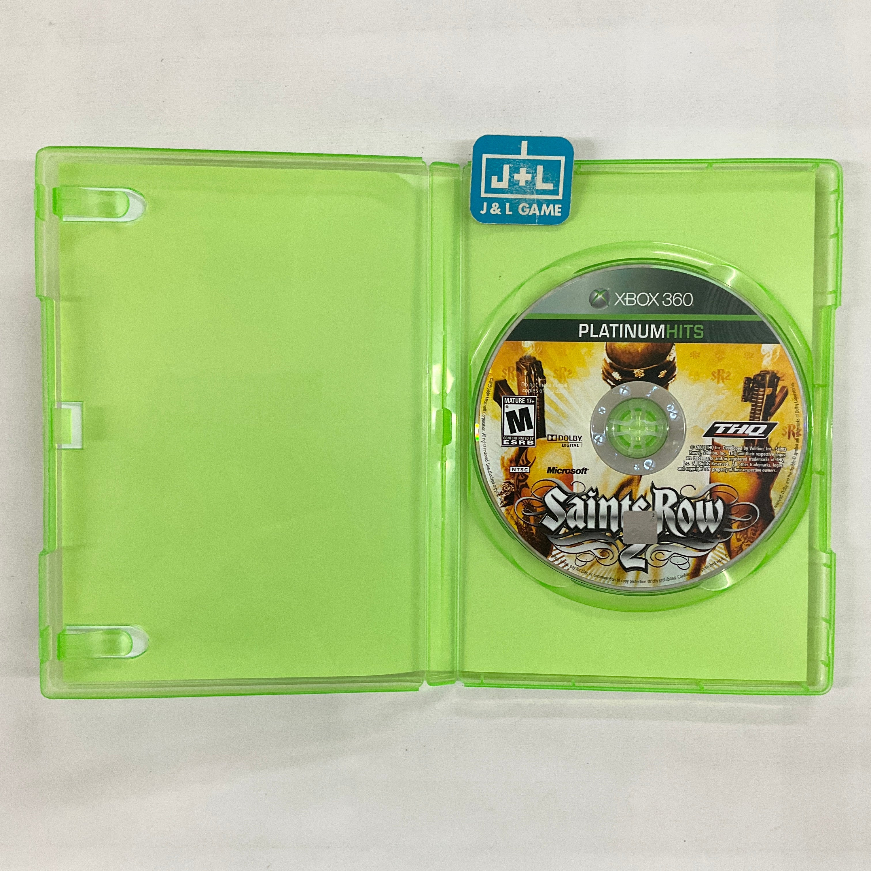 Saints Row 2 (Platinum Hits) - Xbox 360 [Pre-Owned] Video Games THQ   