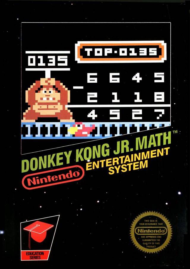 Donkey Kong Jr. Math - (NES) Nintendo Entertainment System [Pre-Owned] Video Games Nintendo   