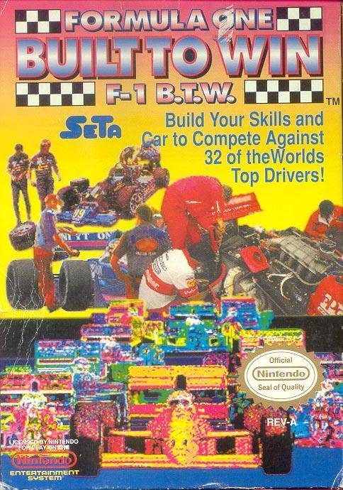 Formula One: Built to Win - (NES) Nintendo Entertainment System [Pre-Owned] Video Games Seta Corporation   