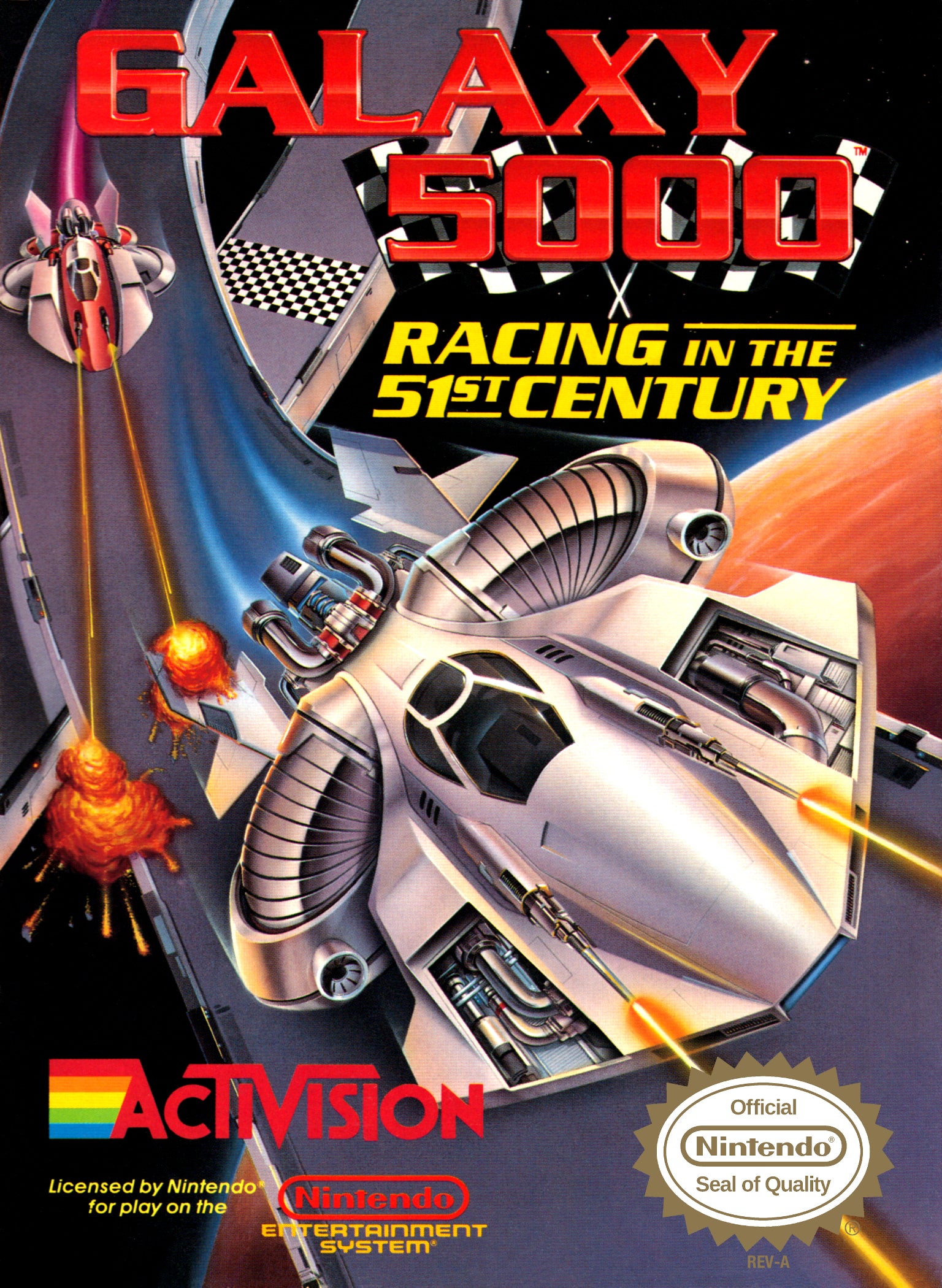 Galaxy 5000: Racing in the 51st Century - (NES) Nintendo Entertainment System [Pre-Owned] Video Games Activision   