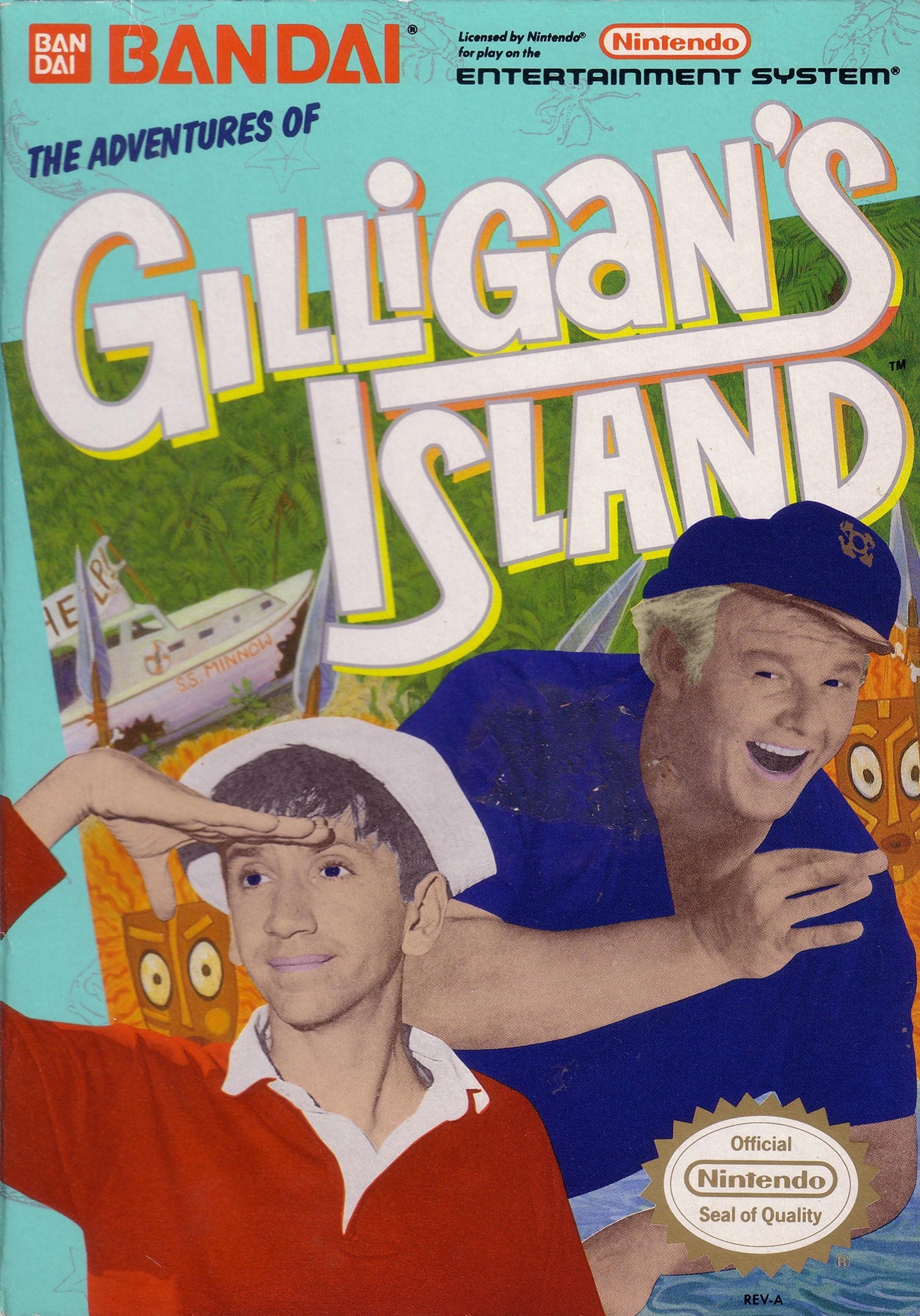 The Adventures of Gilligan's Island - (NES) Nintendo Entertainment System [Pre-Owned] Video Games Bandai   