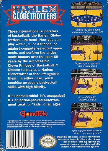 Harlem Globetrotters - (NES) Nintendo Entertainment System [Pre-Owned] Video Games GameTek   