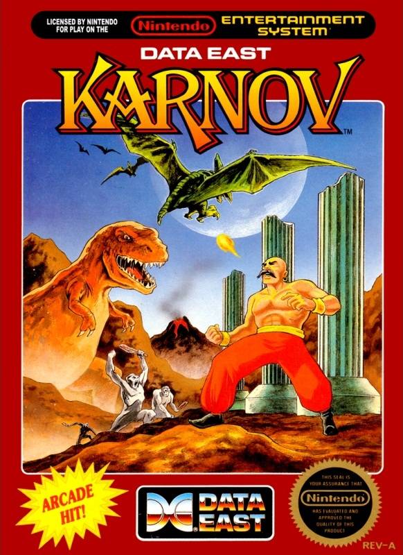 Karnov - (NES) Nintendo Entertainment System [Pre-Owned] Video Games Data East   