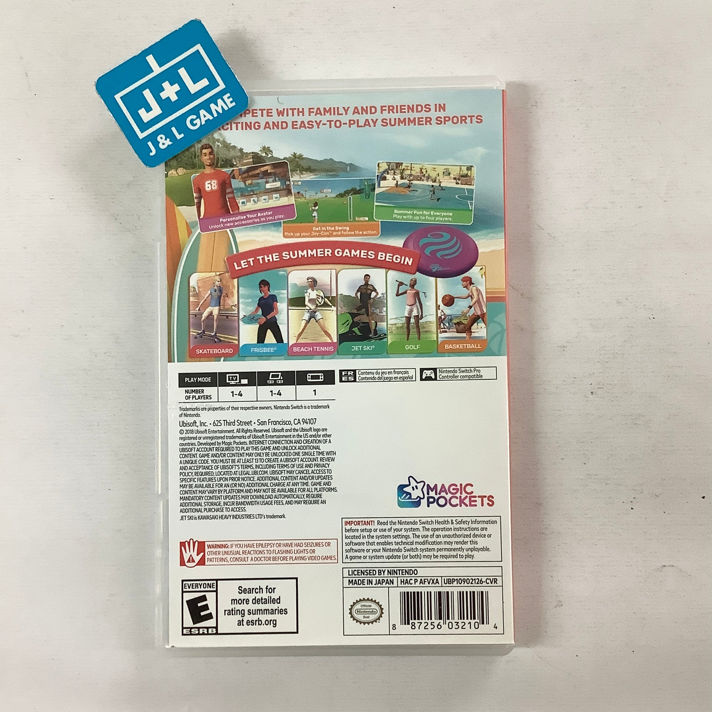 Sports Party - (NSW) Nintendo Switch [Pre-Owned] Video Games Ubisoft   