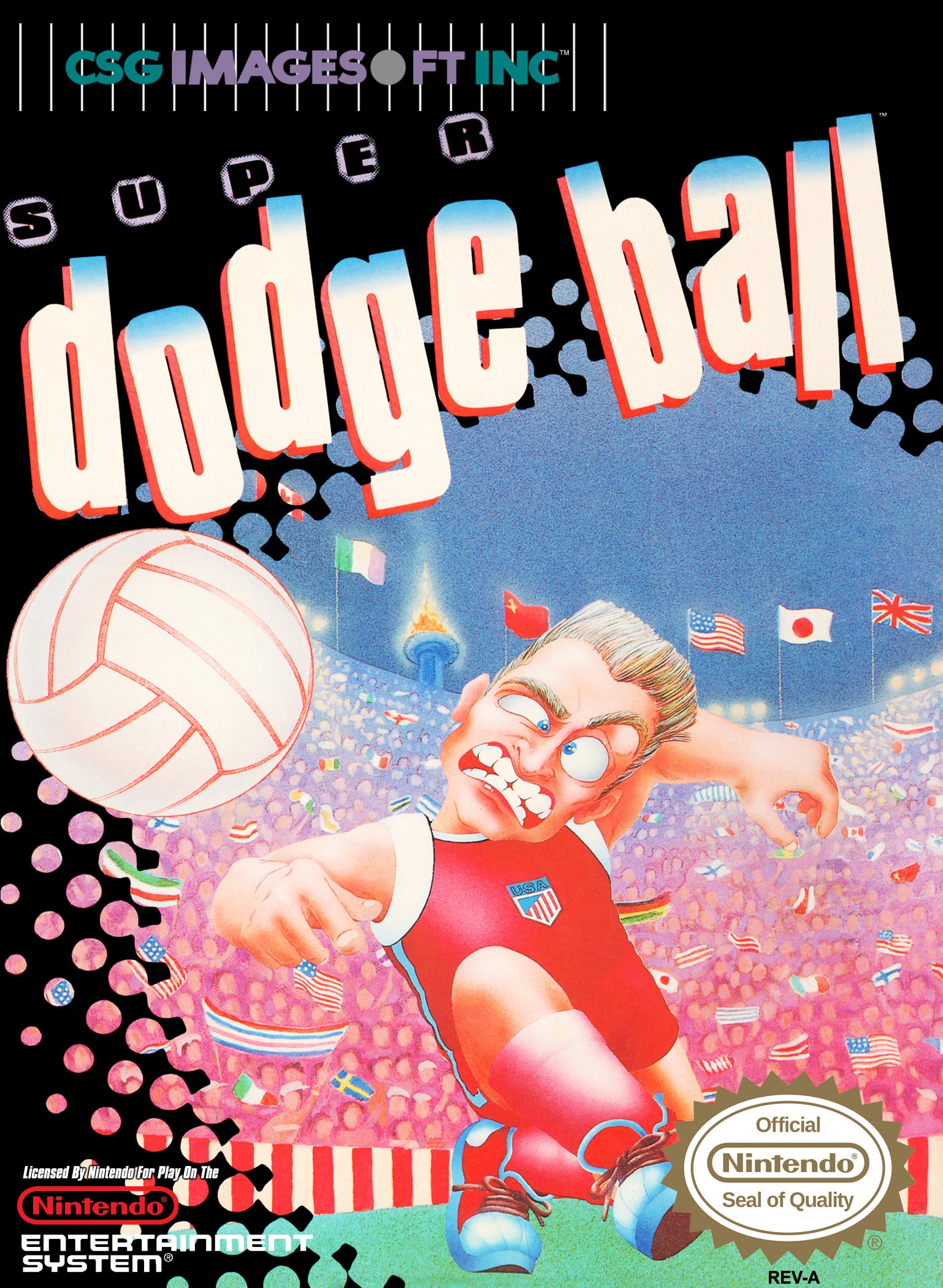 Super Dodge Ball - (NES) Nintendo Entertainment System [Pre-Owned] Video Games CSG Imagesoft   