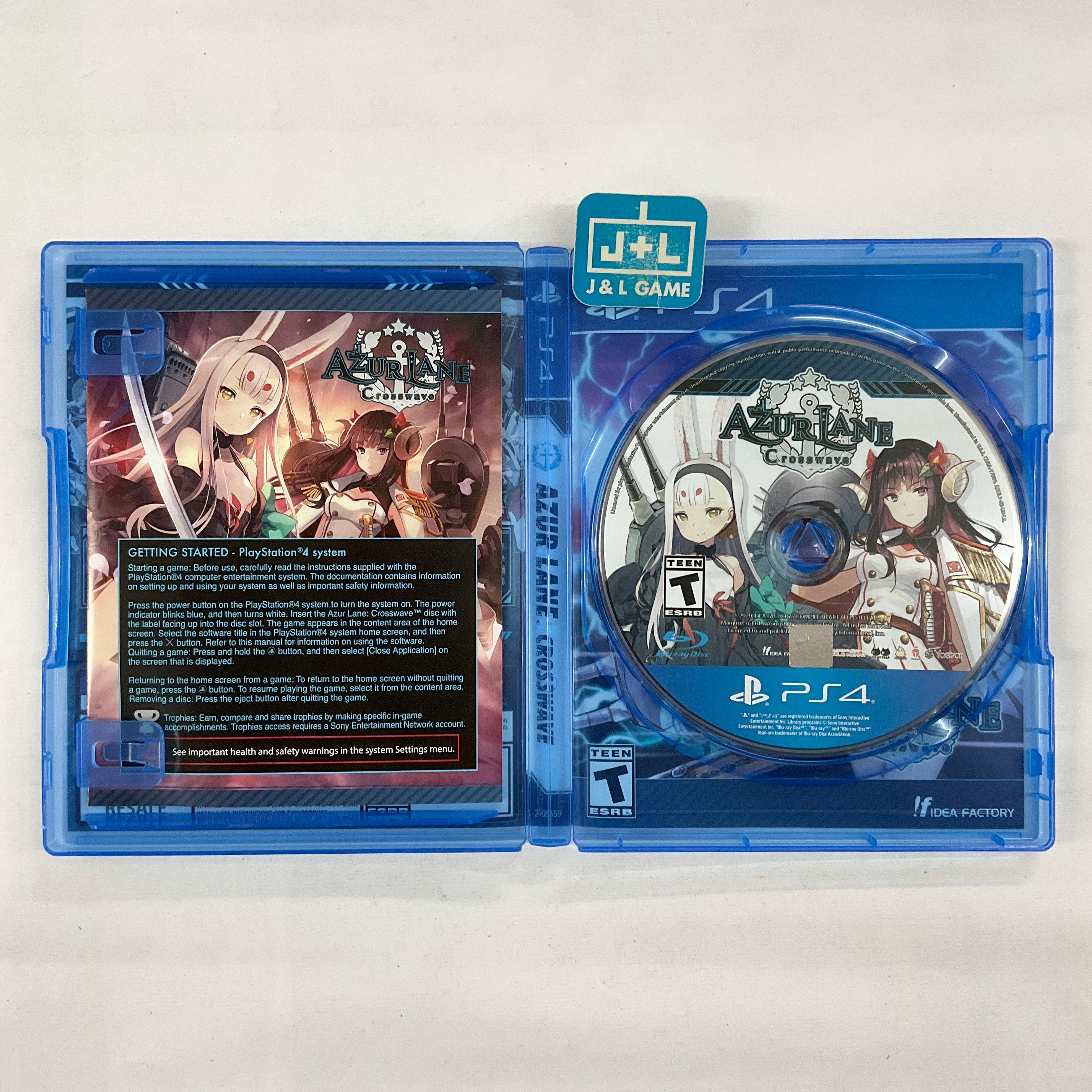 Azur Lane: Crosswave - (PS4) PlayStation 4 [Pre-Owned] Video Games Idea Factory International   