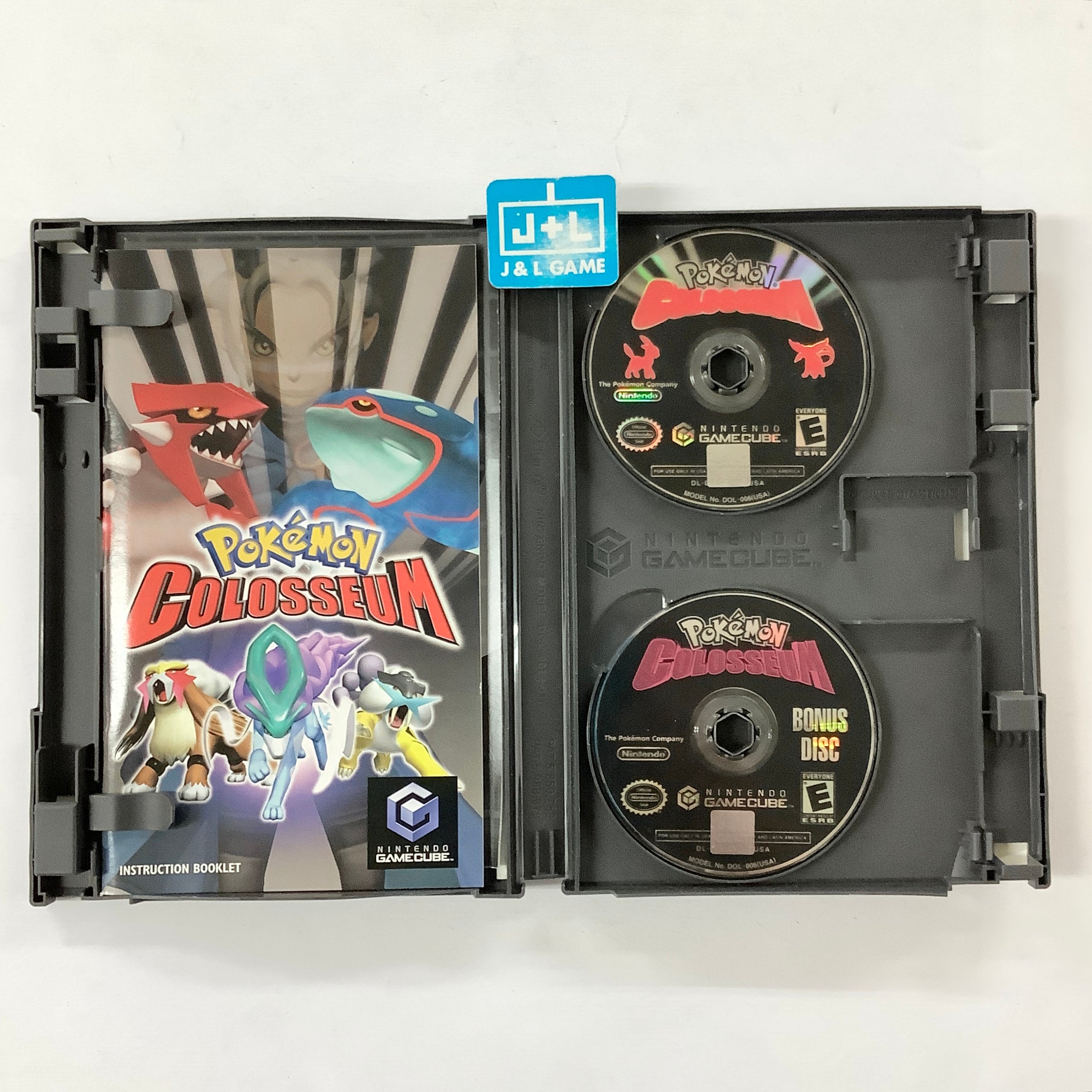 Pokemon Colosseum with Bonus Disc - (GC) GameCube [Pre-Owned] Video Games Nintendo   